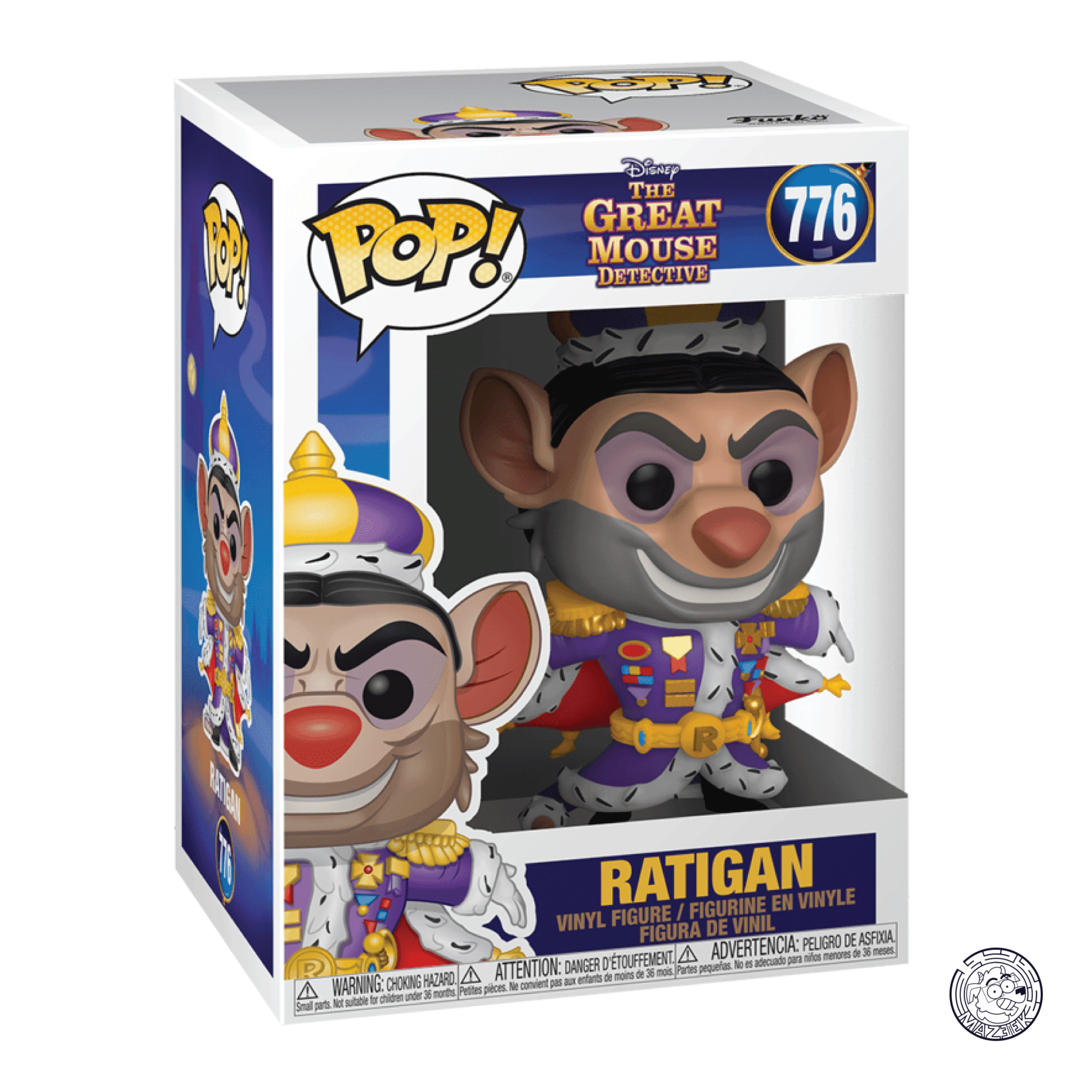 Funko POP! The Great Mouse Detective: Ratigan 776