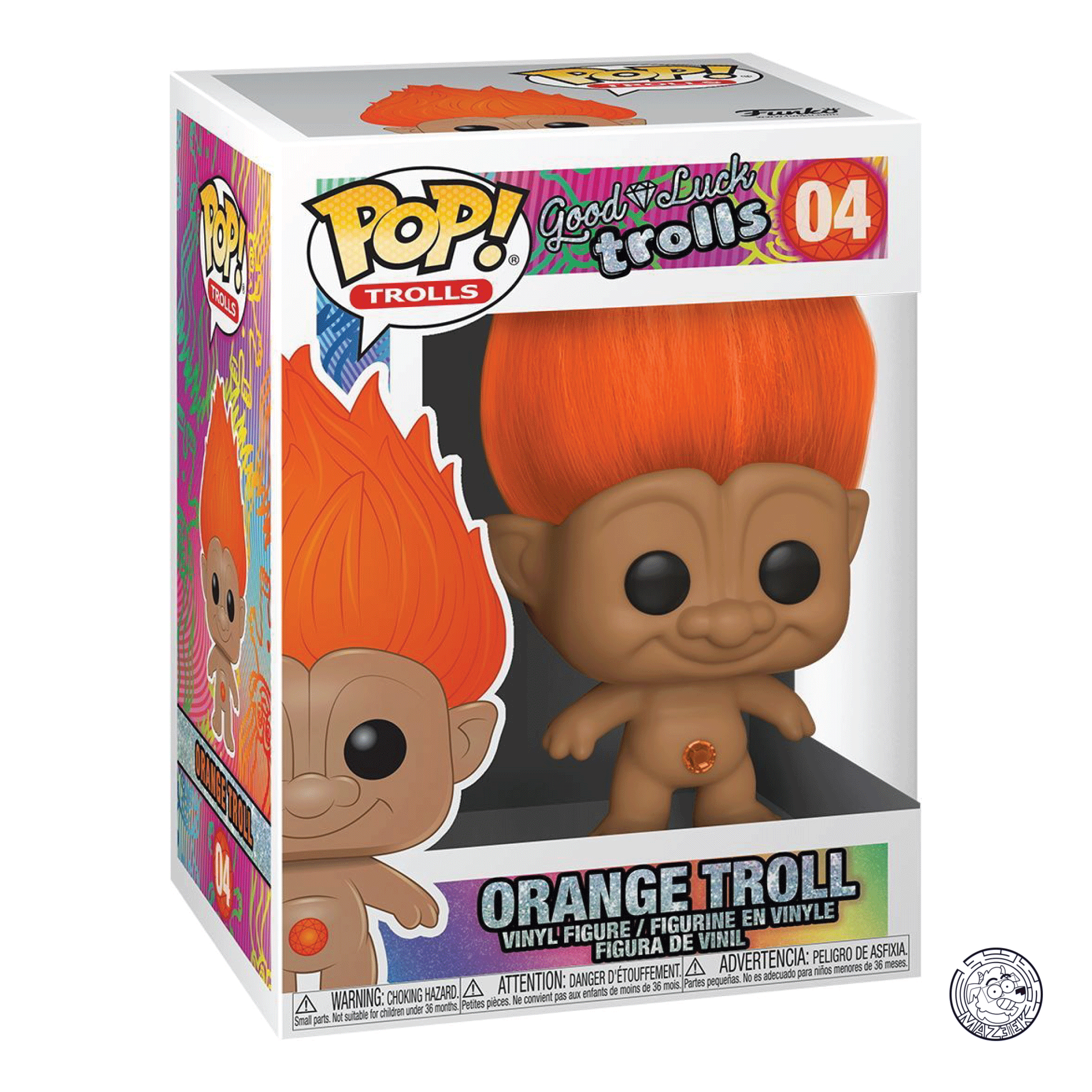 Funko POP! Good Luck Trolls: Orange Troll 04