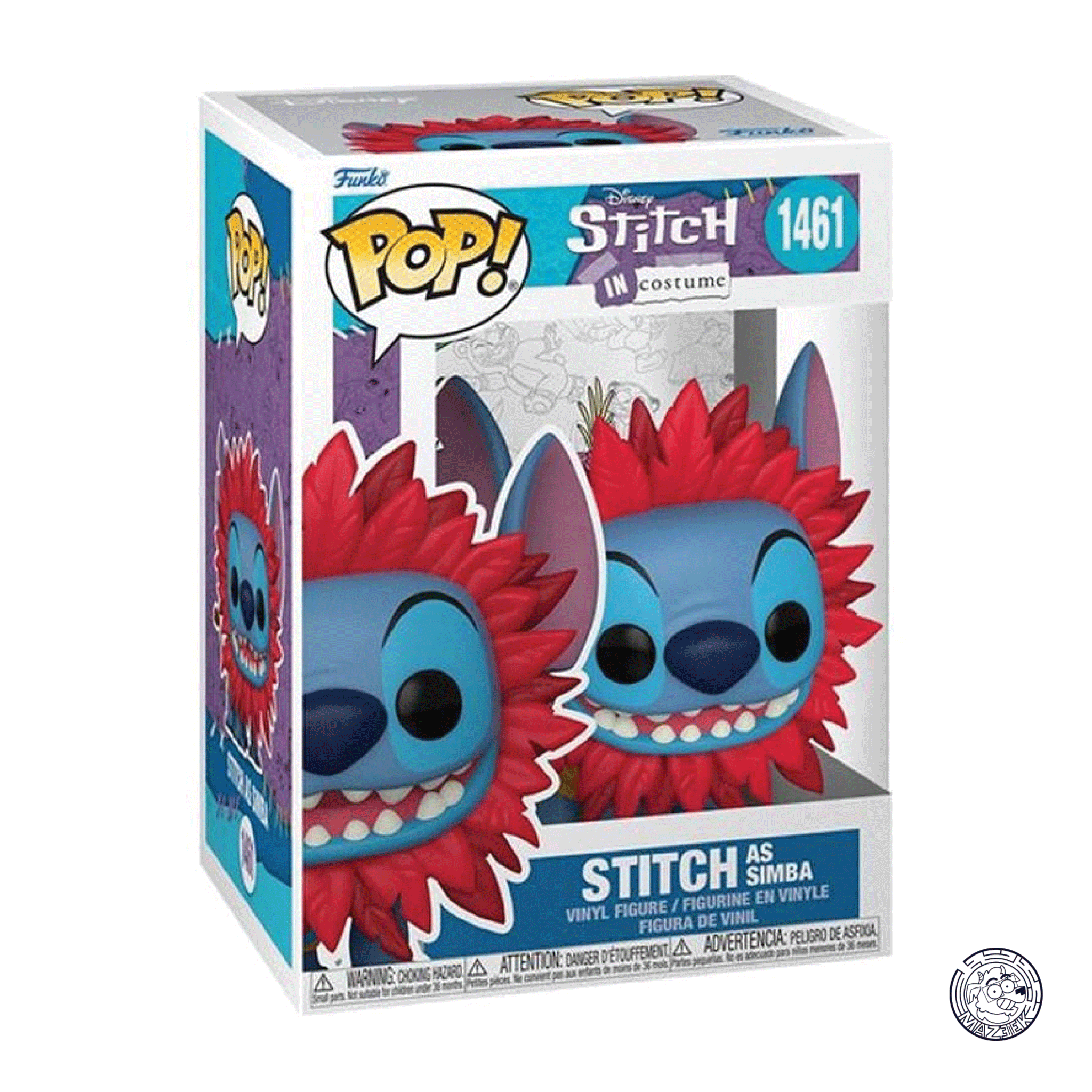 Funko POP! Stitch in Costume: Stitch as Simba 1461