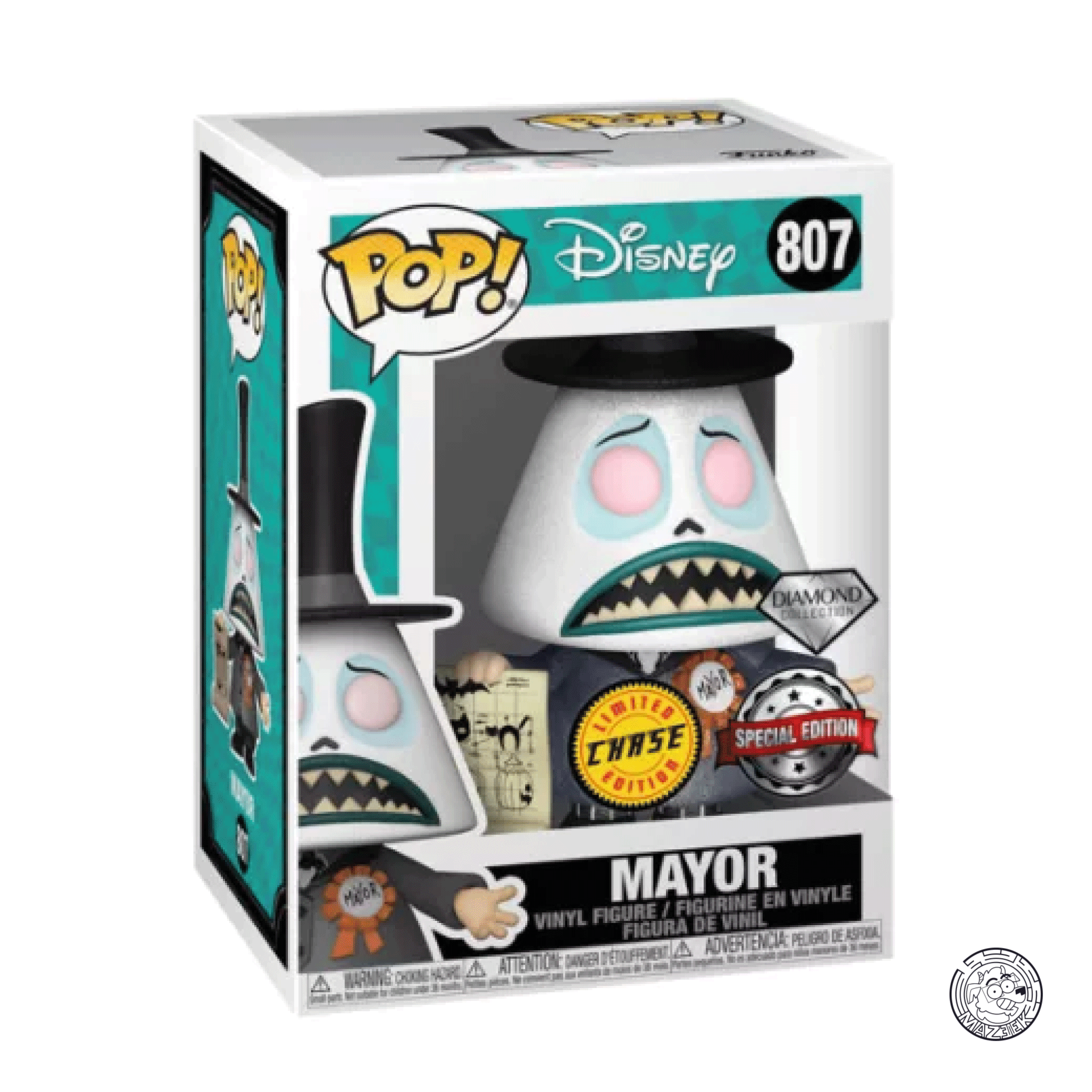 Funko POP! Disney: The Mayor (Diamond Collection) (Chase Edition) 807