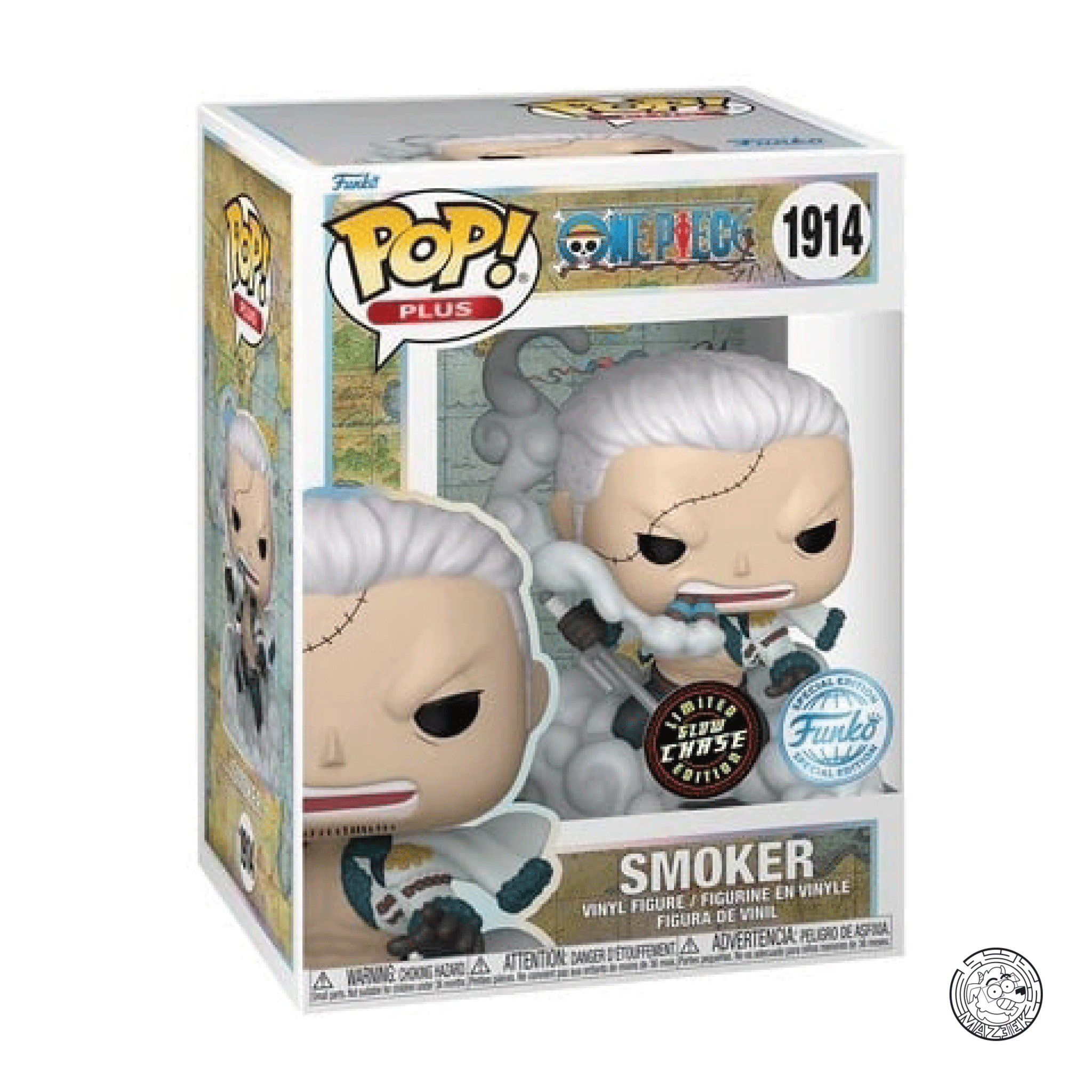 Funko POP! One Piece: Smoker 1914 (Chase Edition)