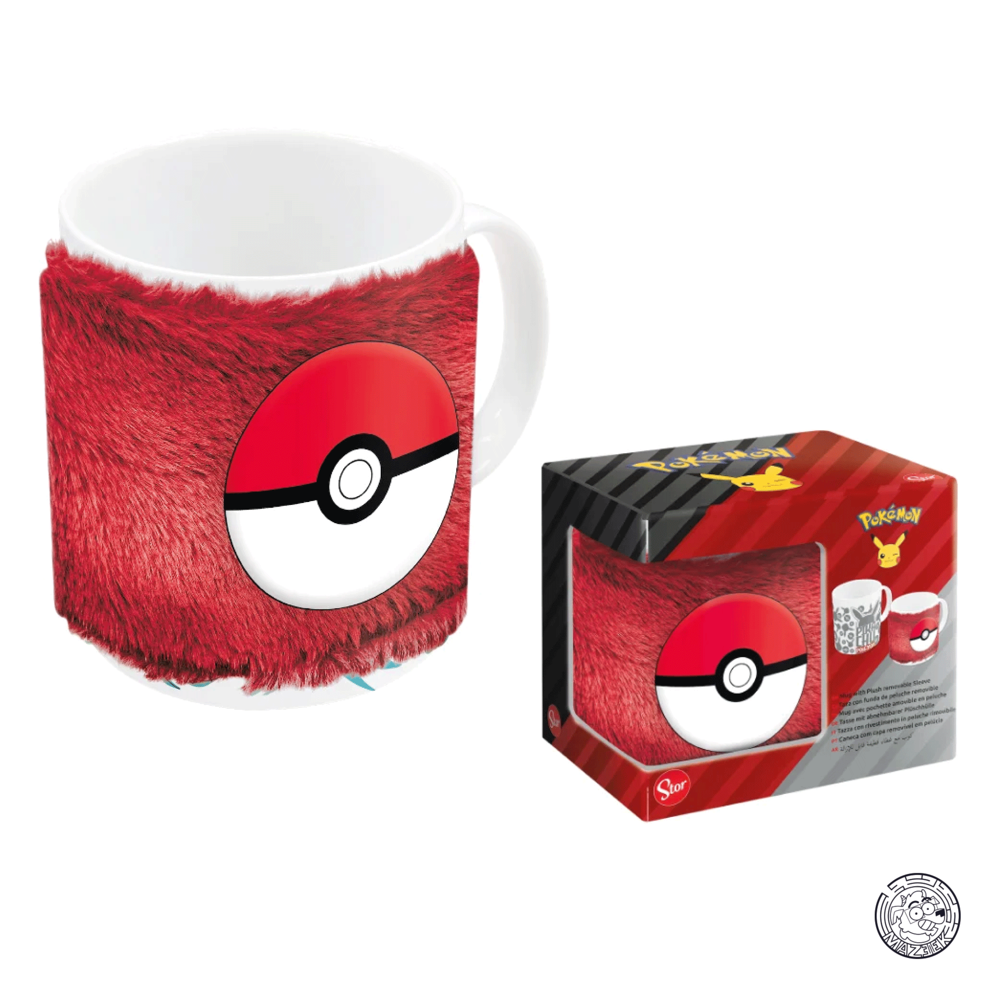 Tazza Plush Sleeve - Pokemon: Pokéball