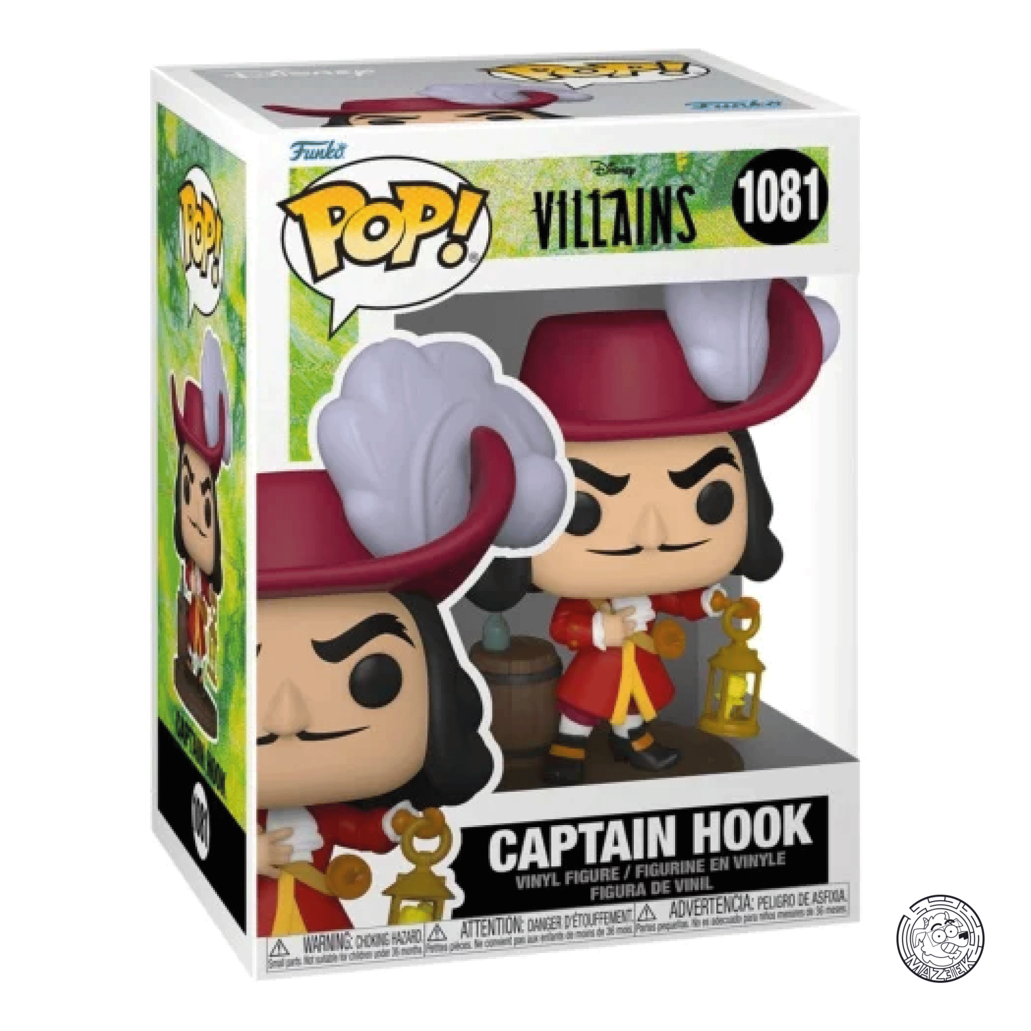 Funko POP! Disney Villains: Captain Hook 1081