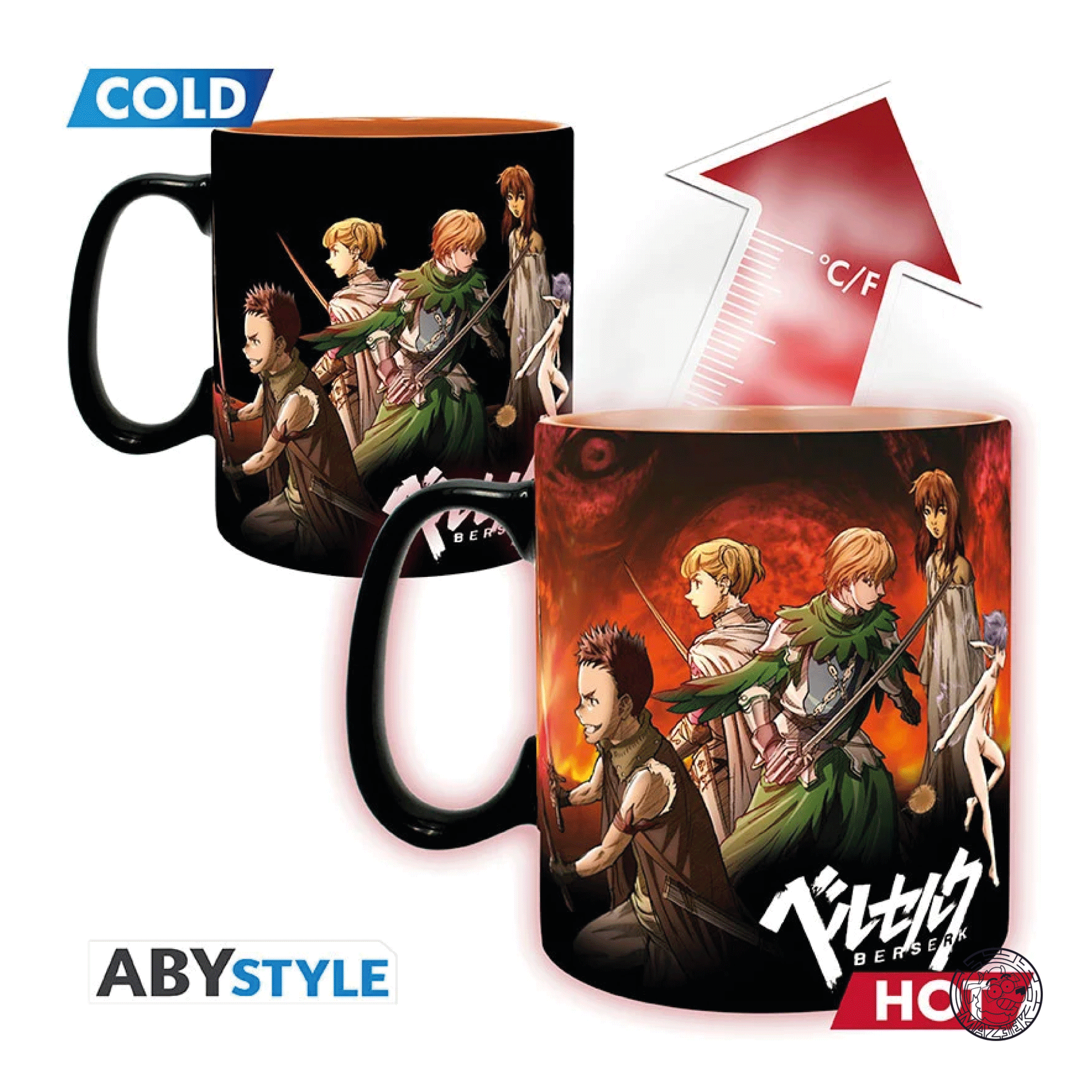Tazza Heat Change - Berserk: Gutz