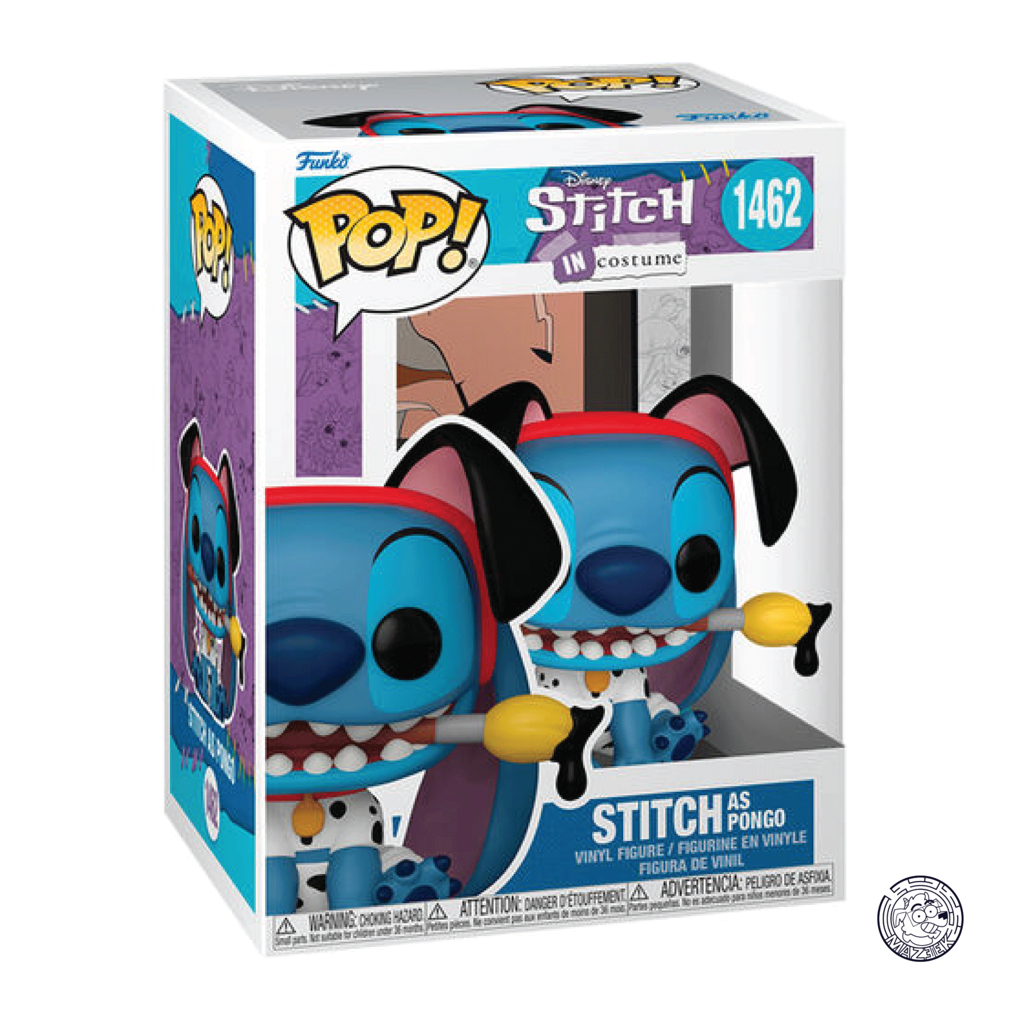 Funko POP! Stitch in Costume: Stitch as Pongo 1462