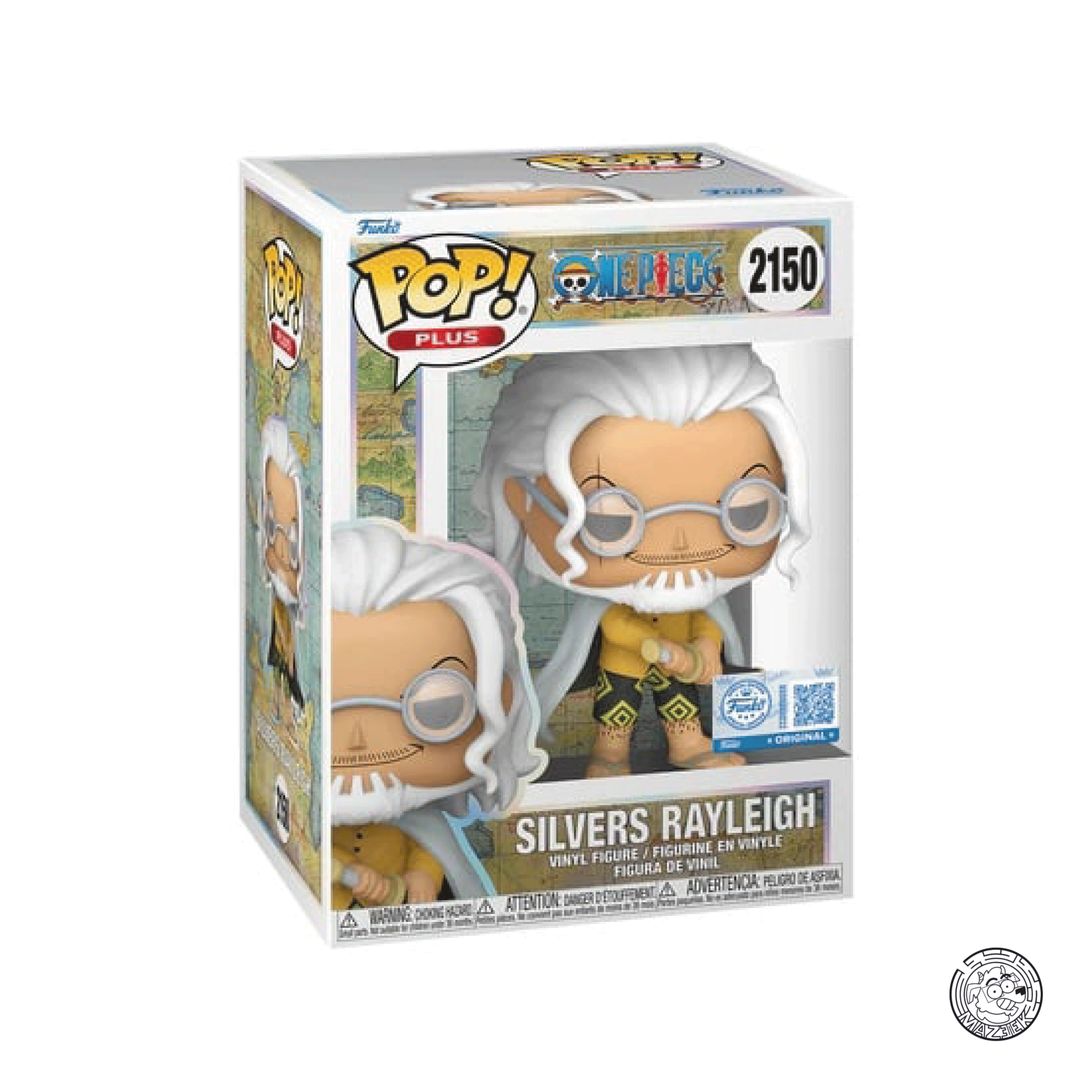 Funko POP! One Piece: Silvers Rayleigh 2150