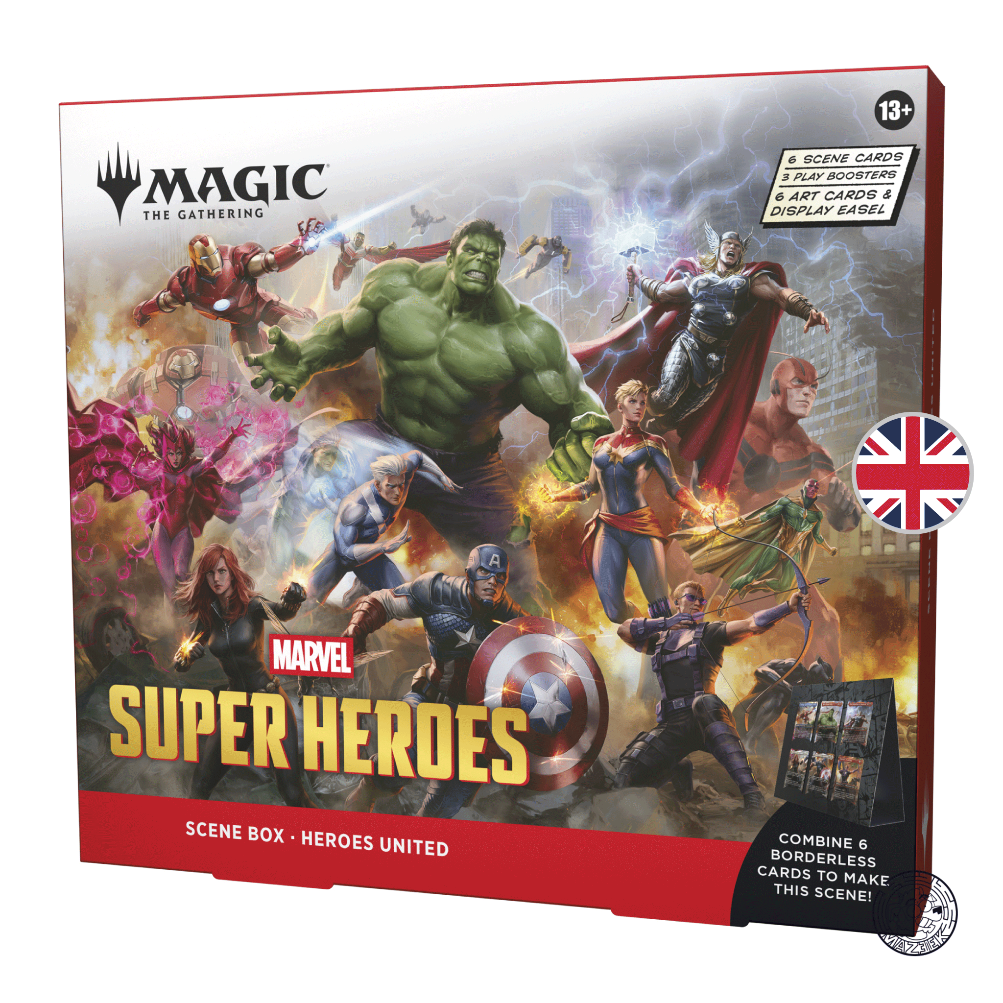 Magic the Gathering - Box Scene: Marvel Super Heroes (4 Scene) ENG