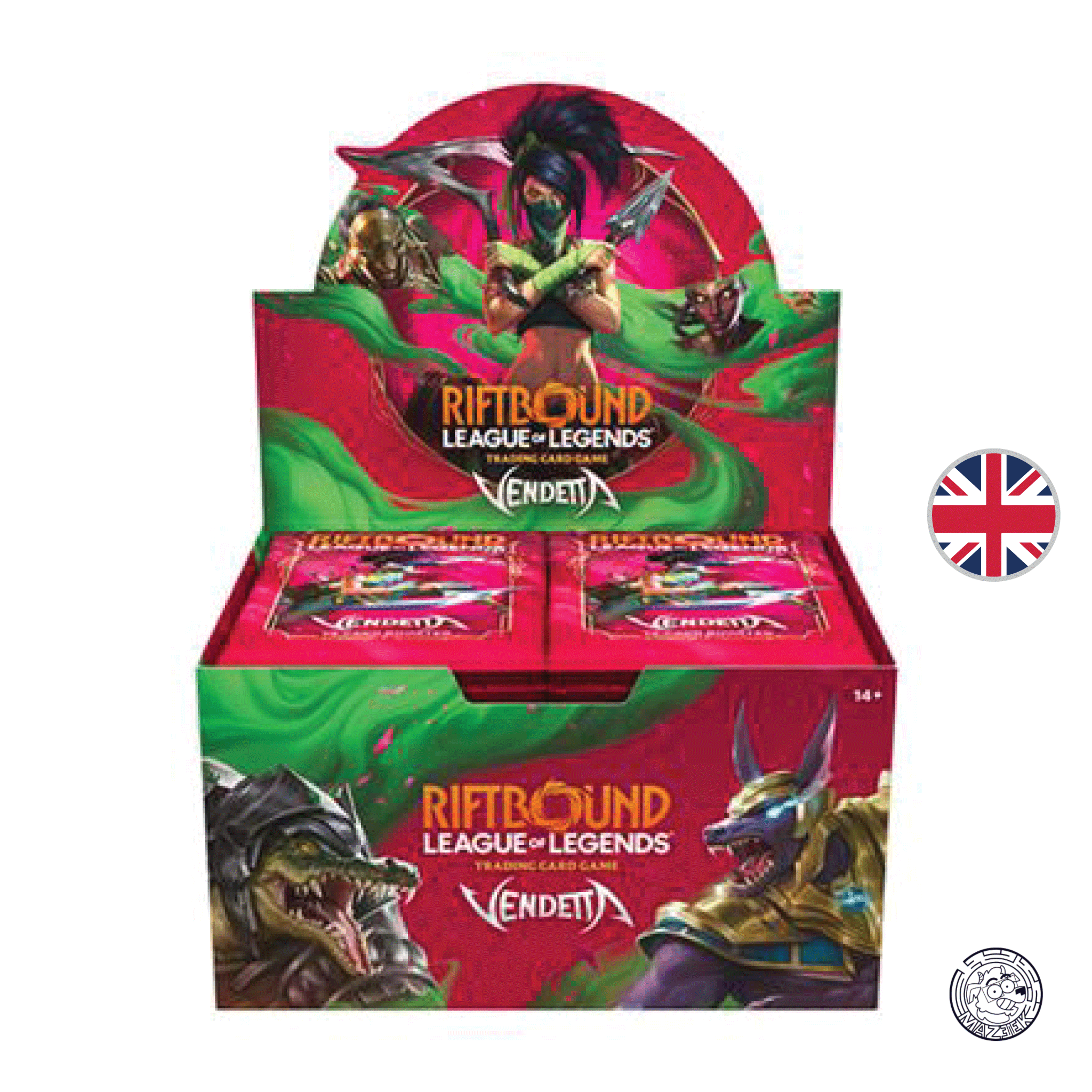 Riftbound - League of Legend: Card Game Vendetta - Booster BOX: ENG