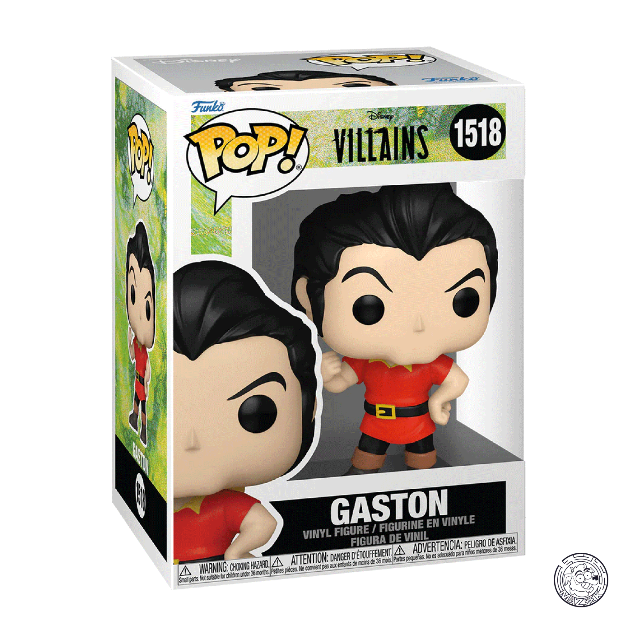 Funko POP! Disney Villains: Gaston 1518