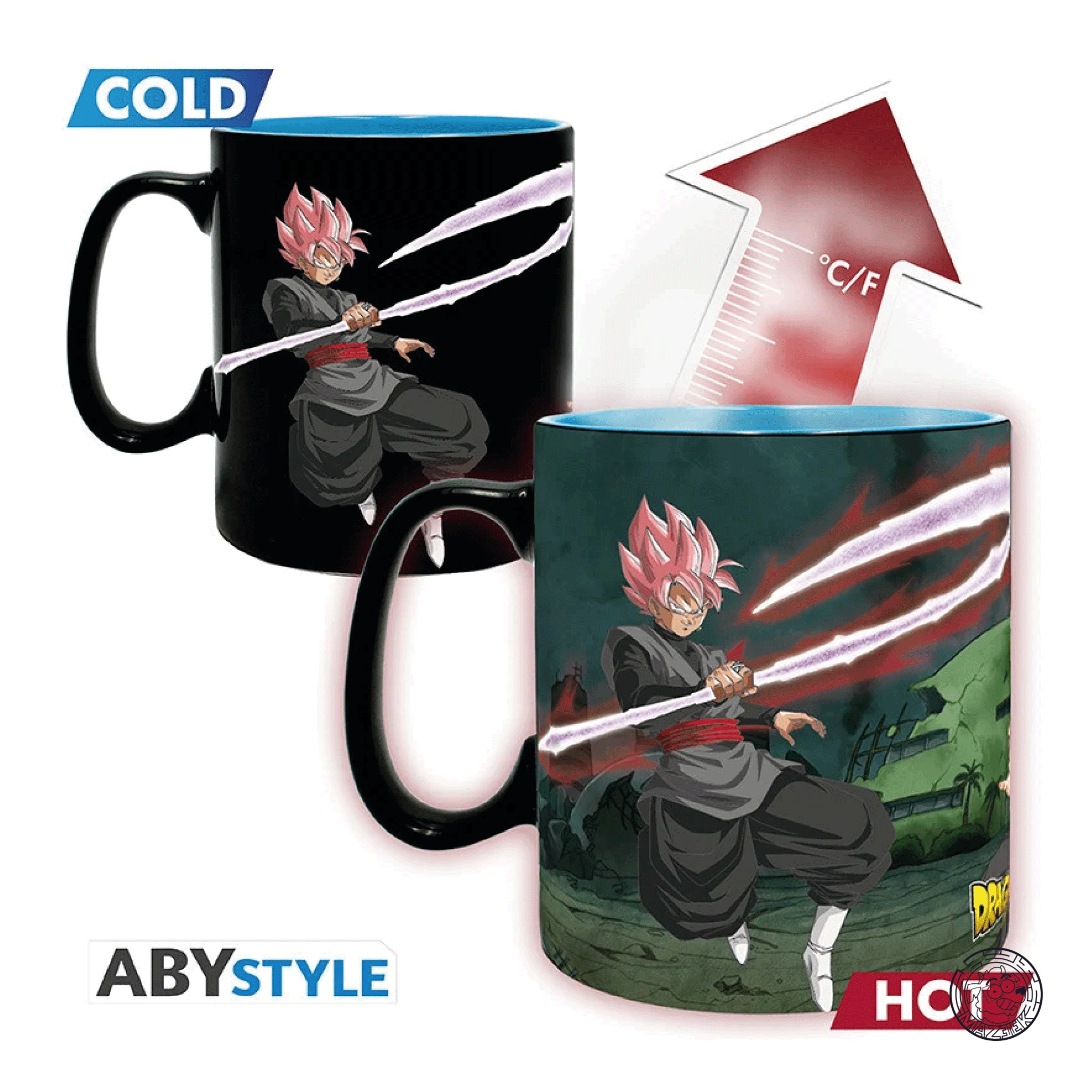 Tazza Heat Change - Dragon ball Super: Saiyans & Black