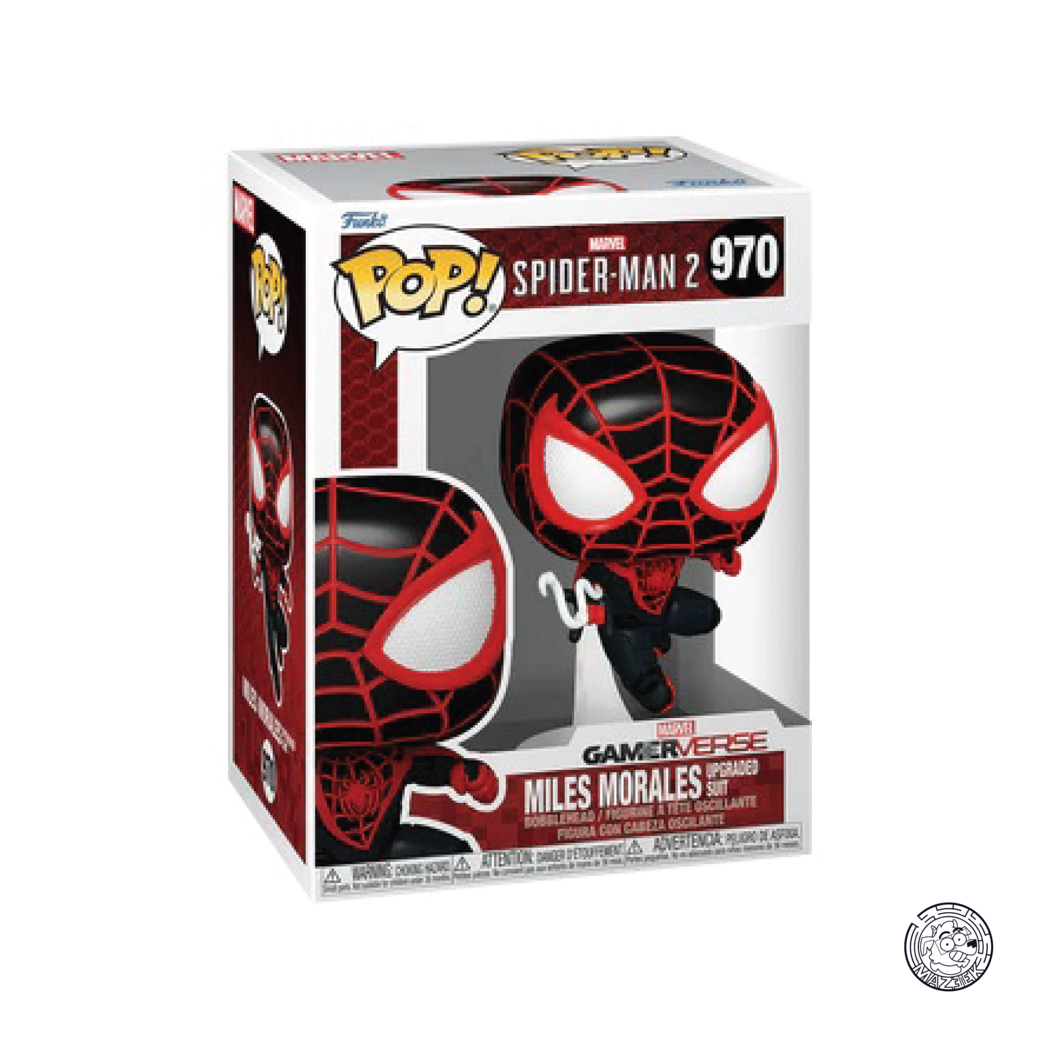 Funko POP! Spider-Man 2: Miles Morales (Upgraded Suit) 970