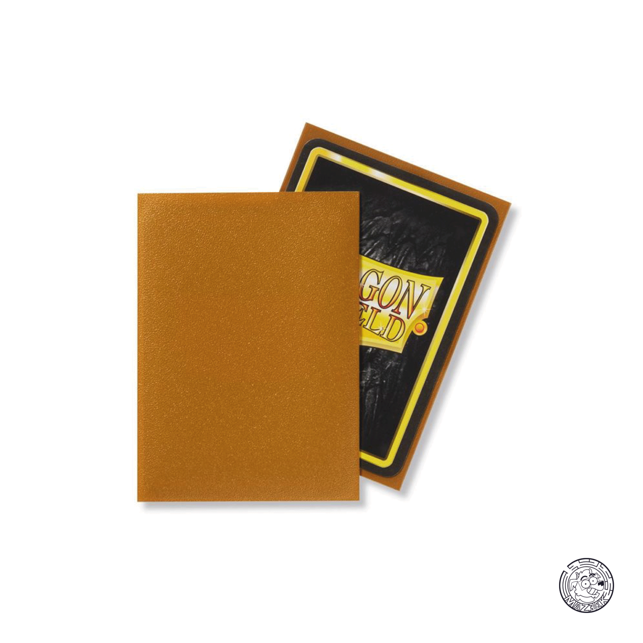 Dragon Shield - 100 Sleeves Matte: Standard Size 66,5x92,5 mm (Gold)