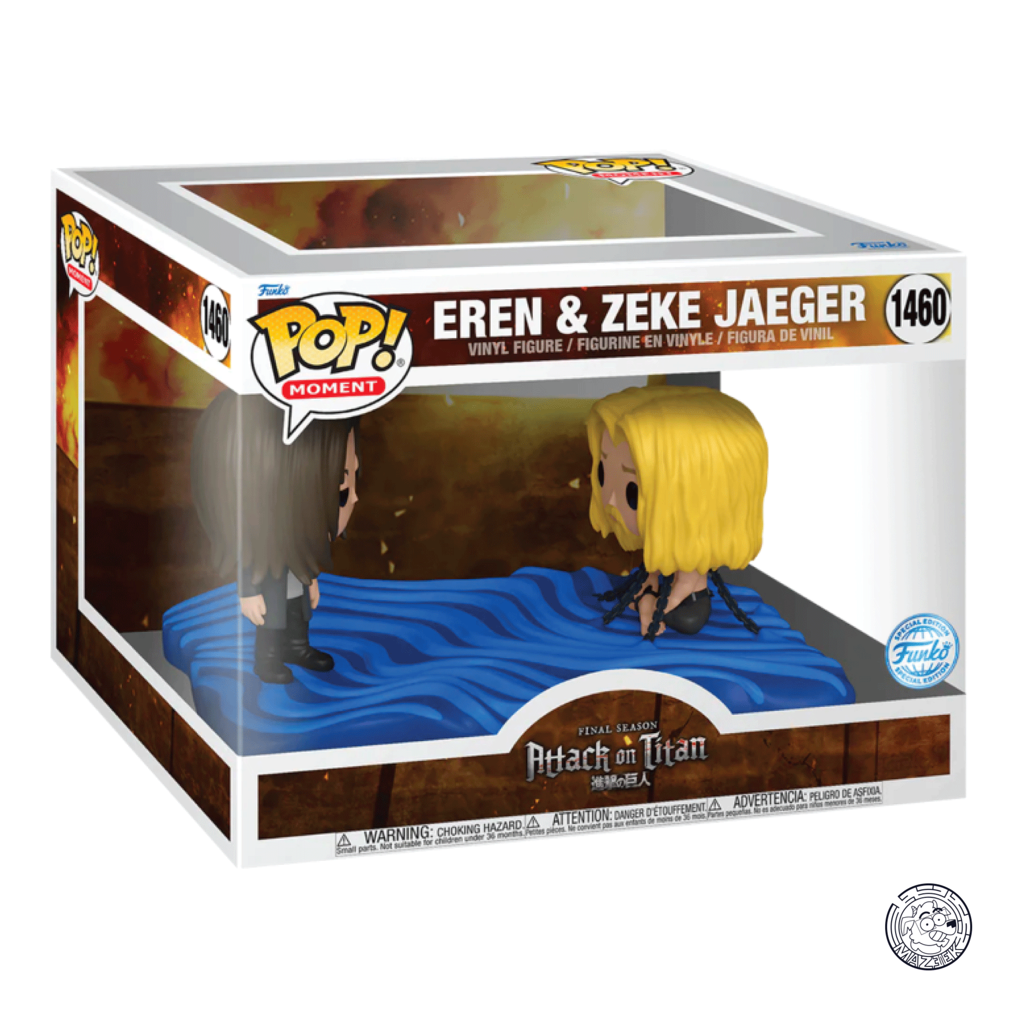 Funko POP! Attack on Titan: Eren & Zeke Jaeger 1460