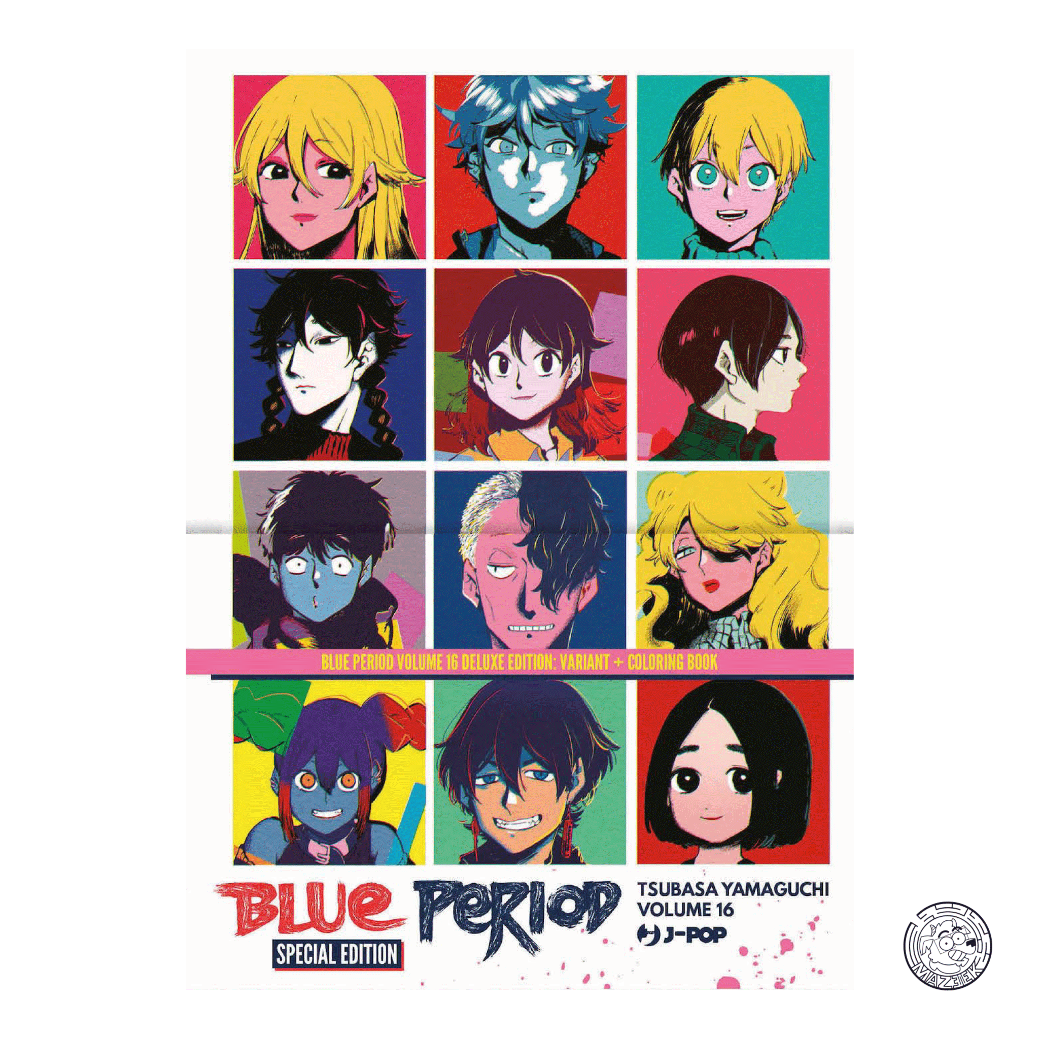 Blue Period 16 - Variant con Coloring Book