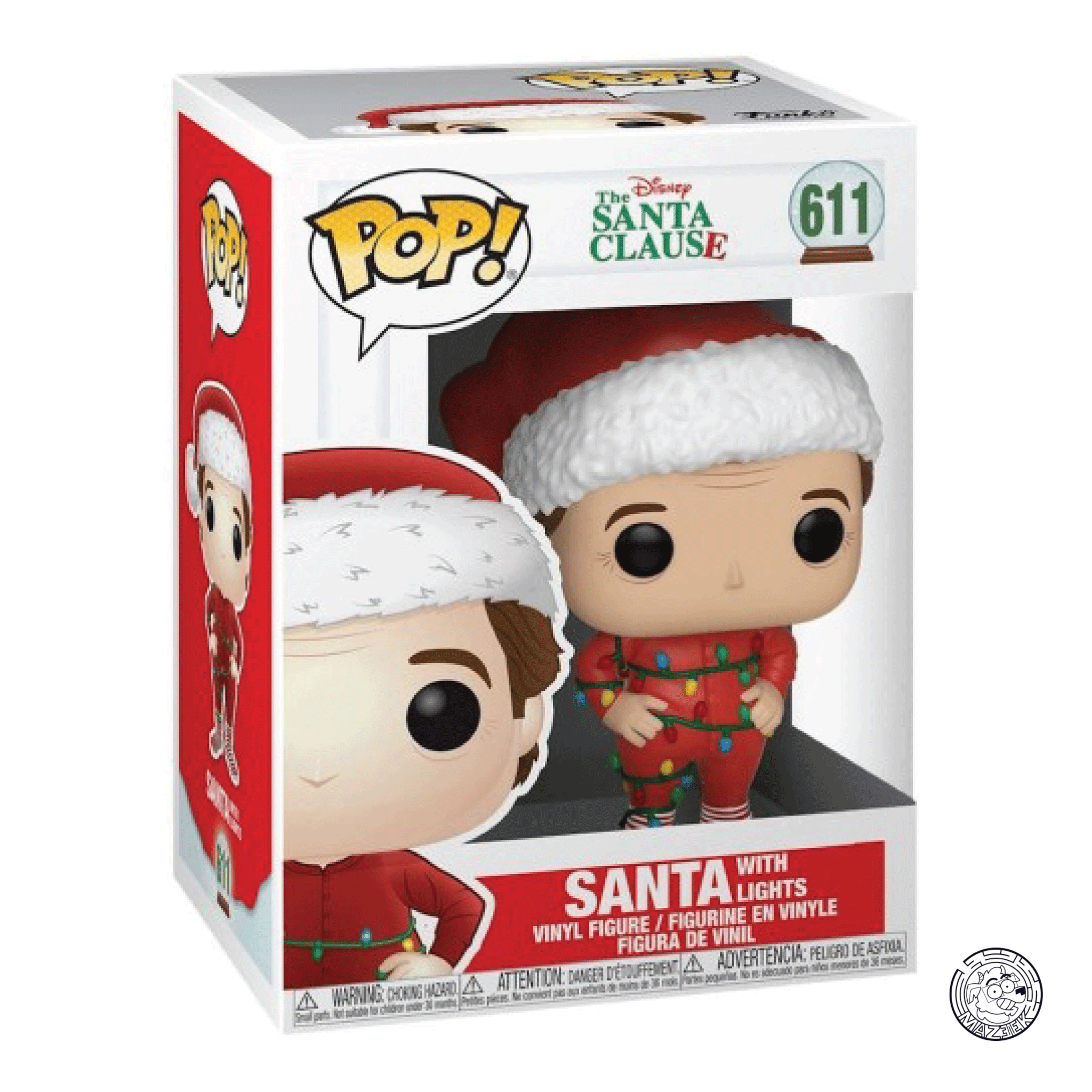 Funko POP! The Santa Clause: Santa with Lights 611