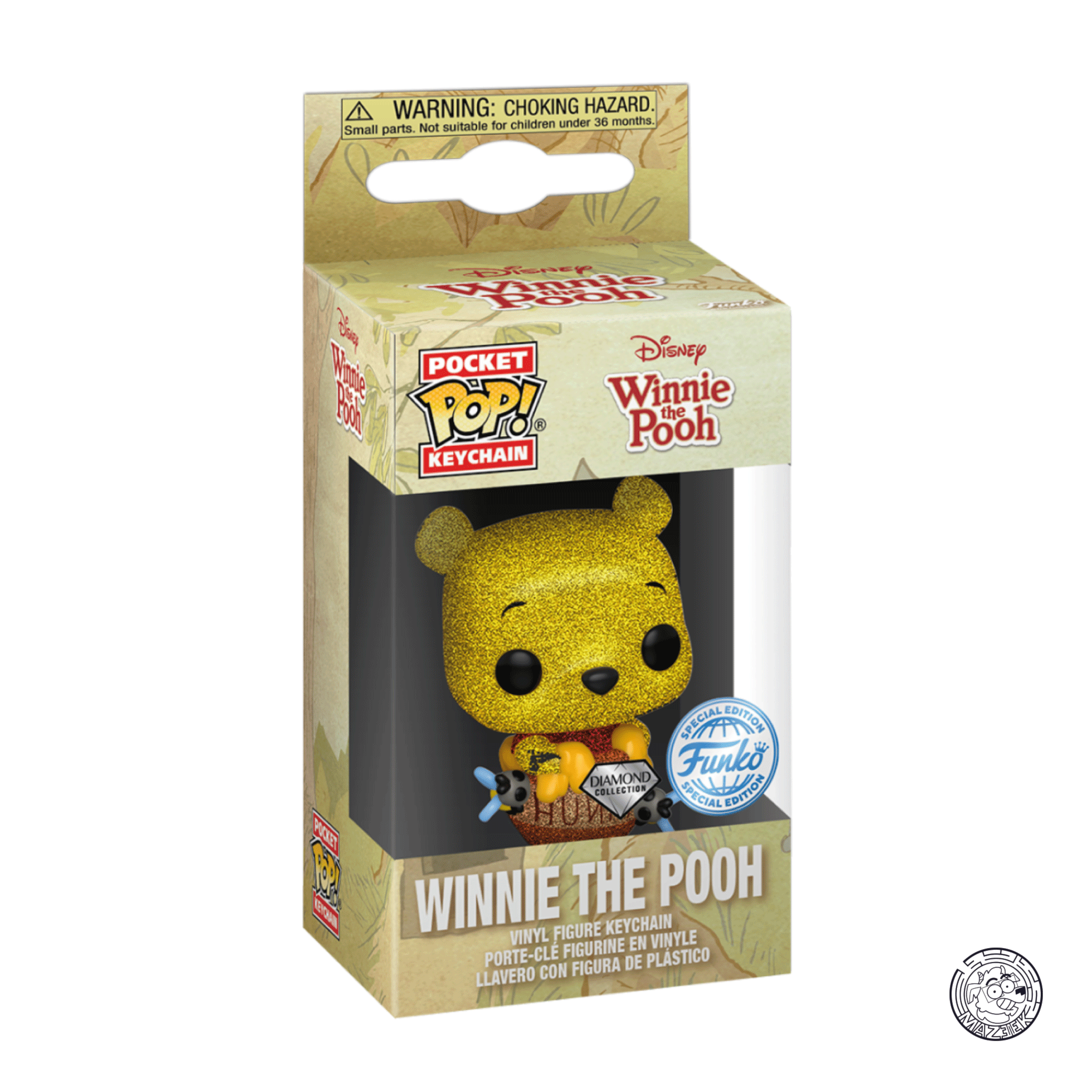 Pocket POP! Keychain Disney: Winnie The Pooh (Diamond Collection)