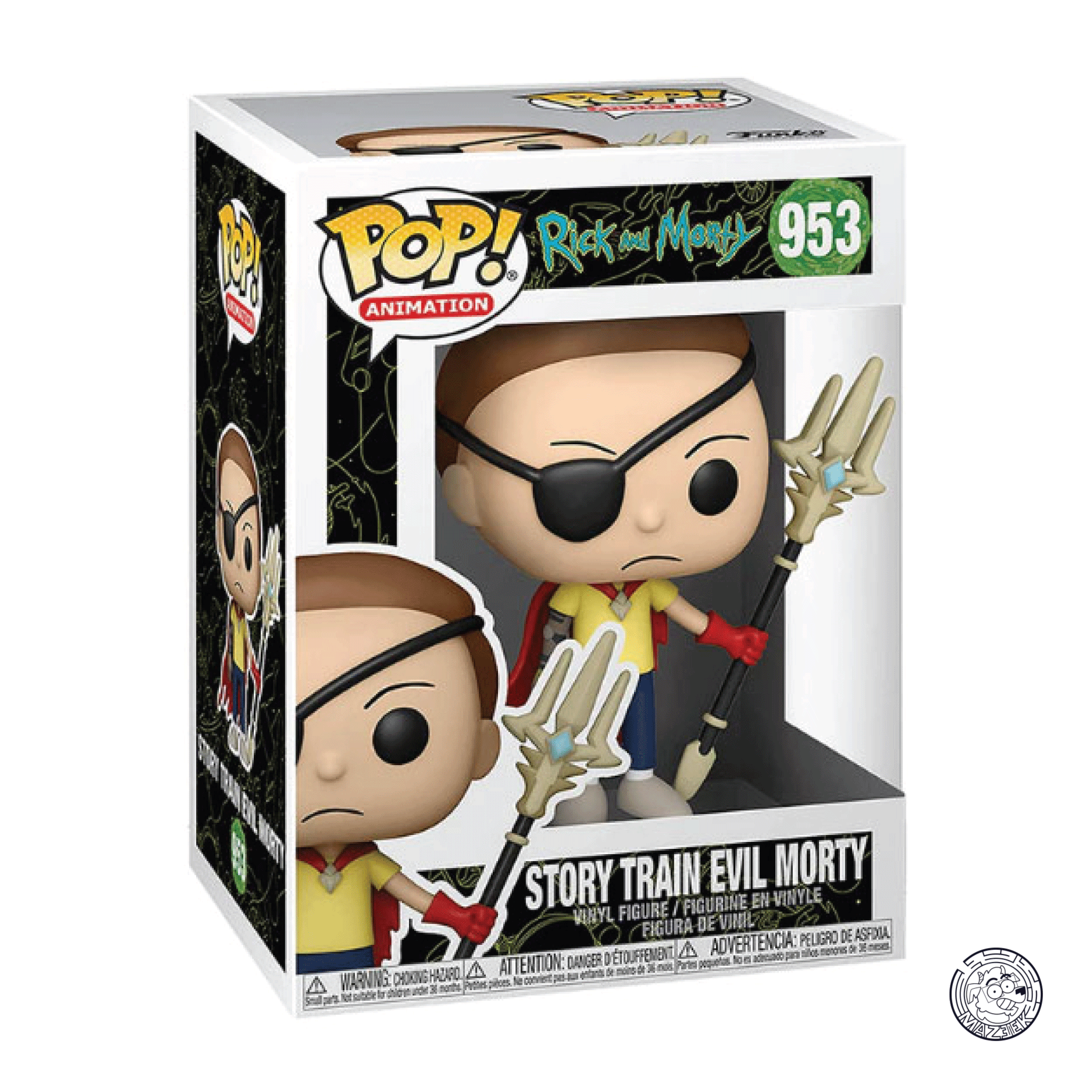 Funko POP! Rick and Morty: Story Train Evil Morty 953