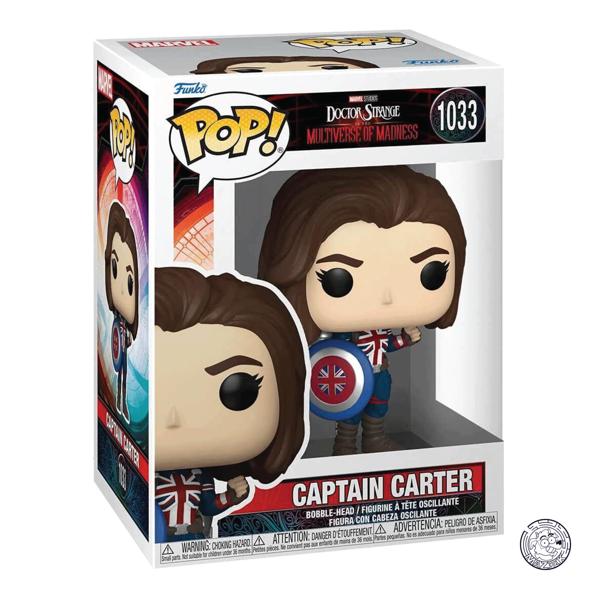Funko POP! Doctor Strange in the Multiverse of Madness: Captain Carter 1033