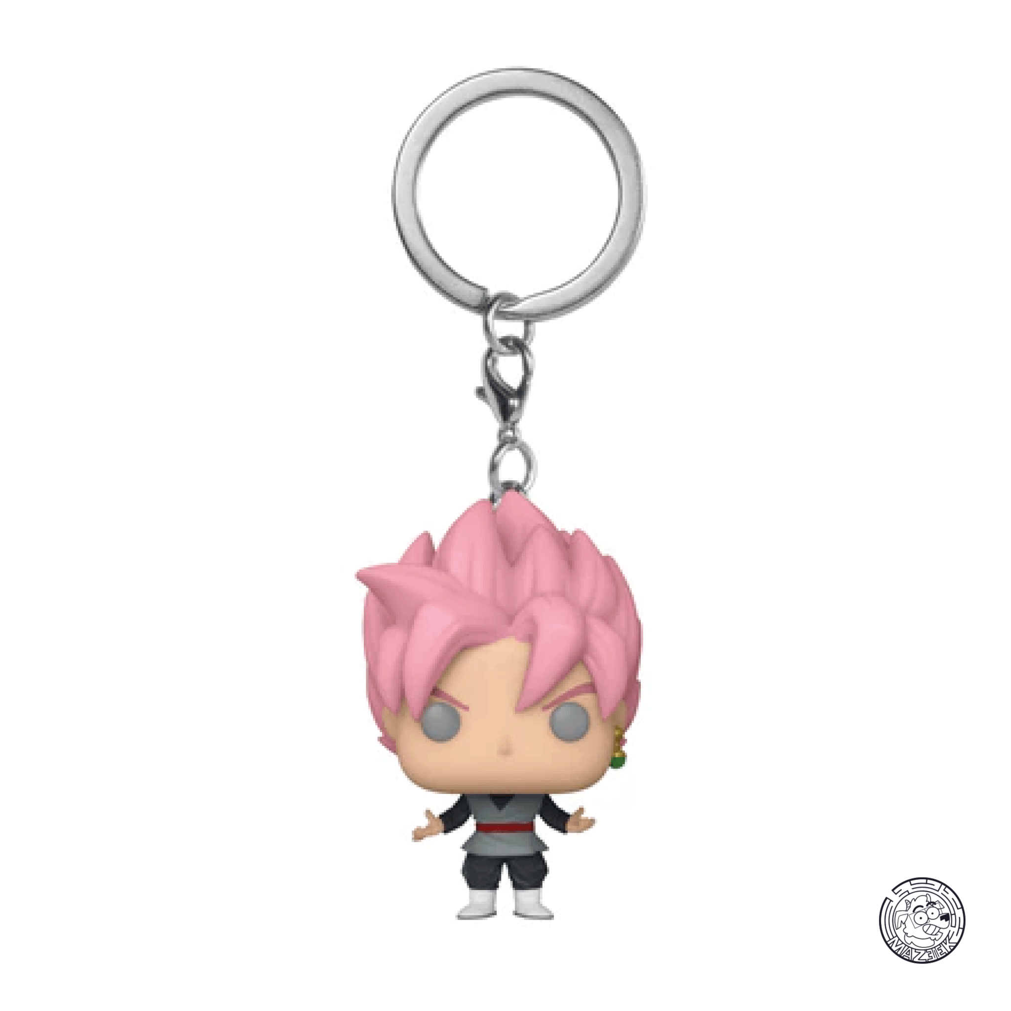 Pocket POP! Keychain Dragon Ball Super: Super Saiyan Rosè Goku Black (GITD)