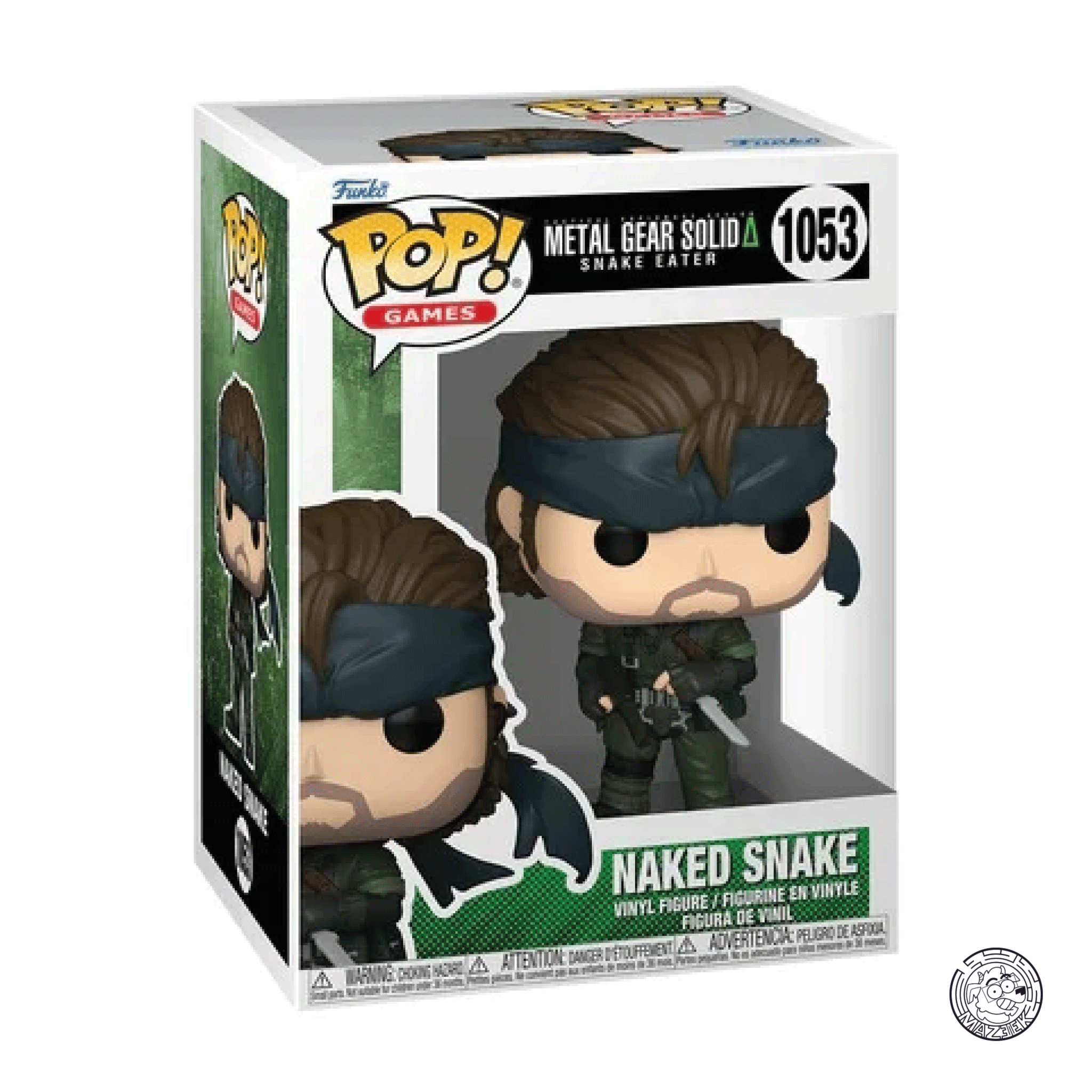 Funko POP! Metal Gear Solid Snake Eater: Naked Snake 1053