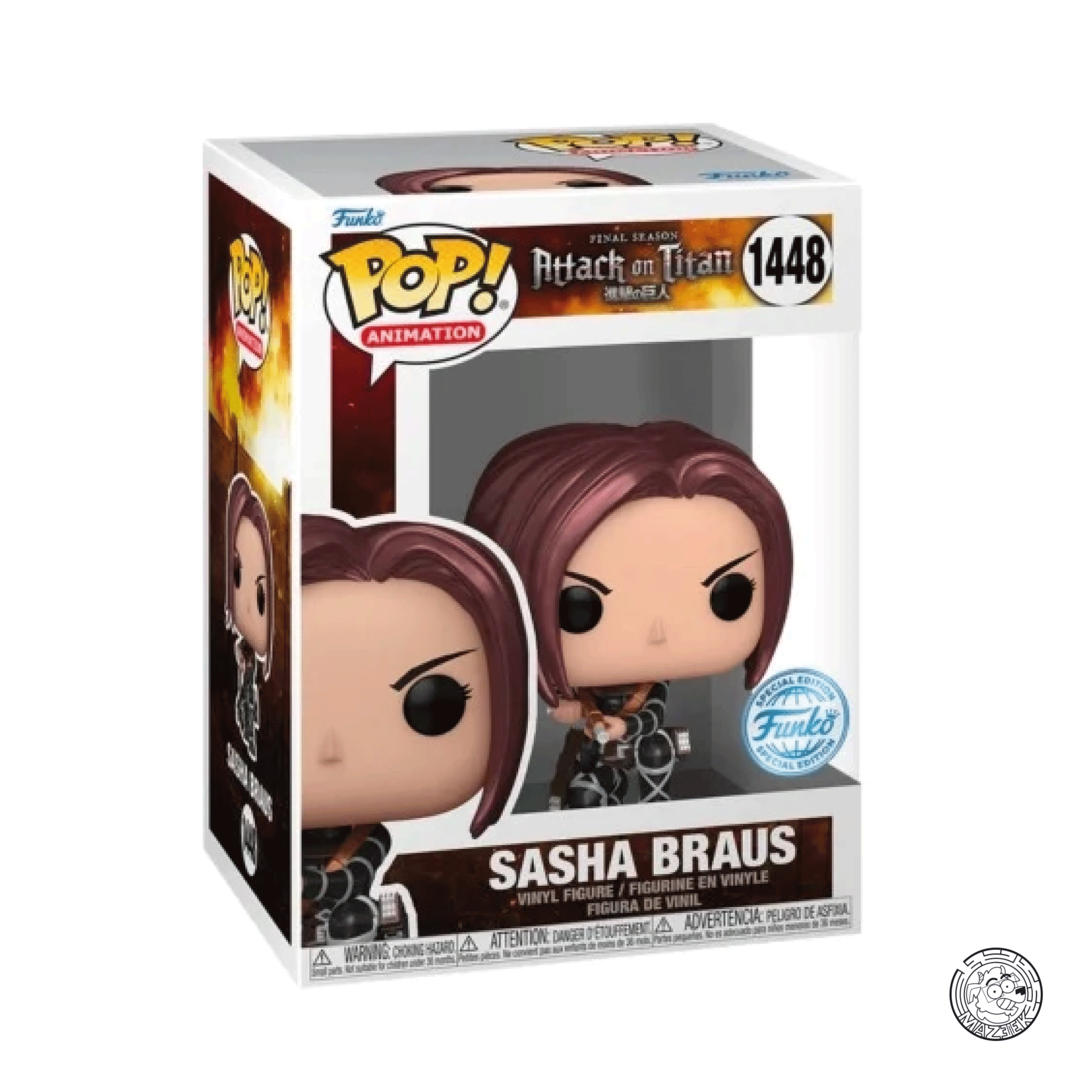 Funko POP! Attack on Titan: Sasha Braus 1448