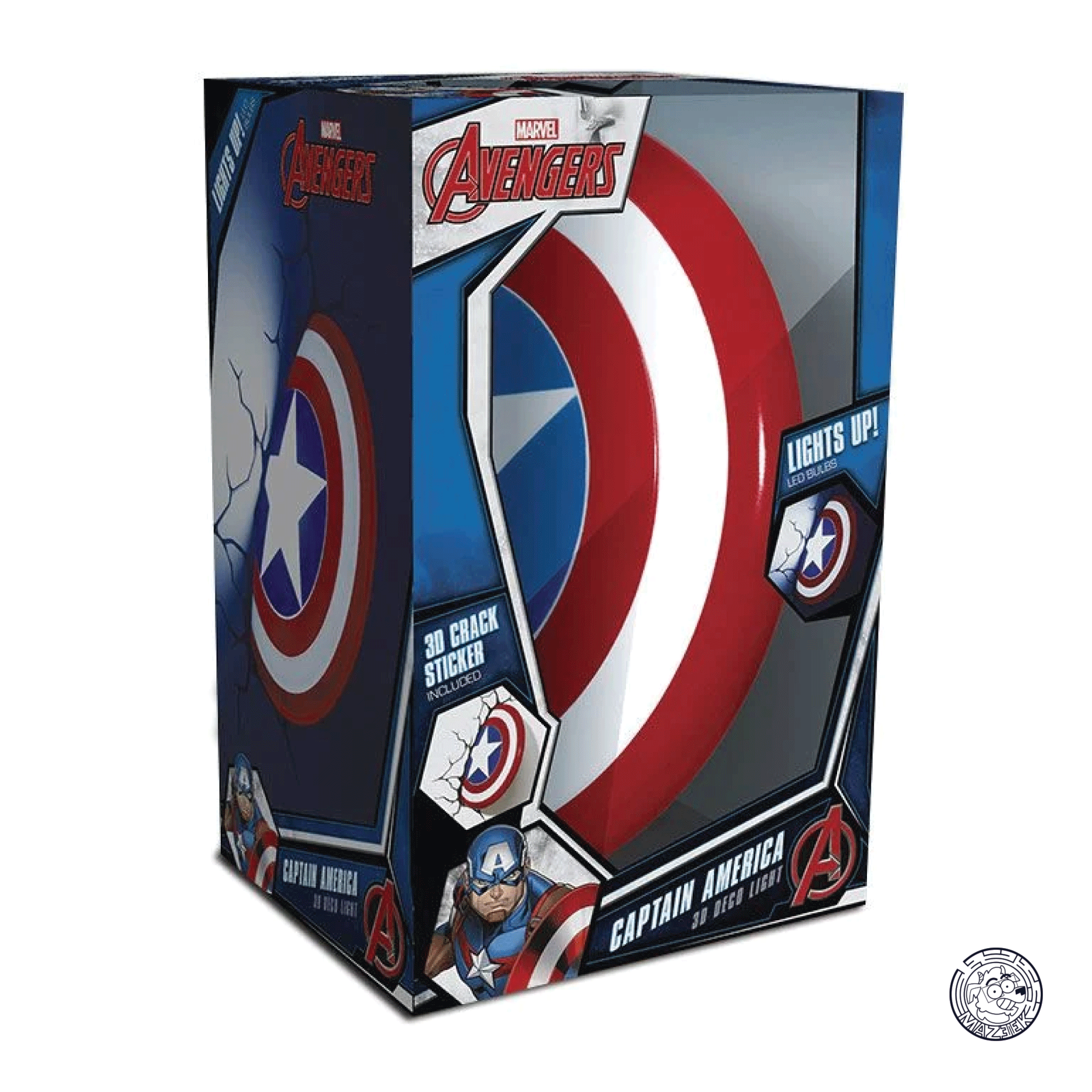 Lampada - Marvel: Captain America Shield