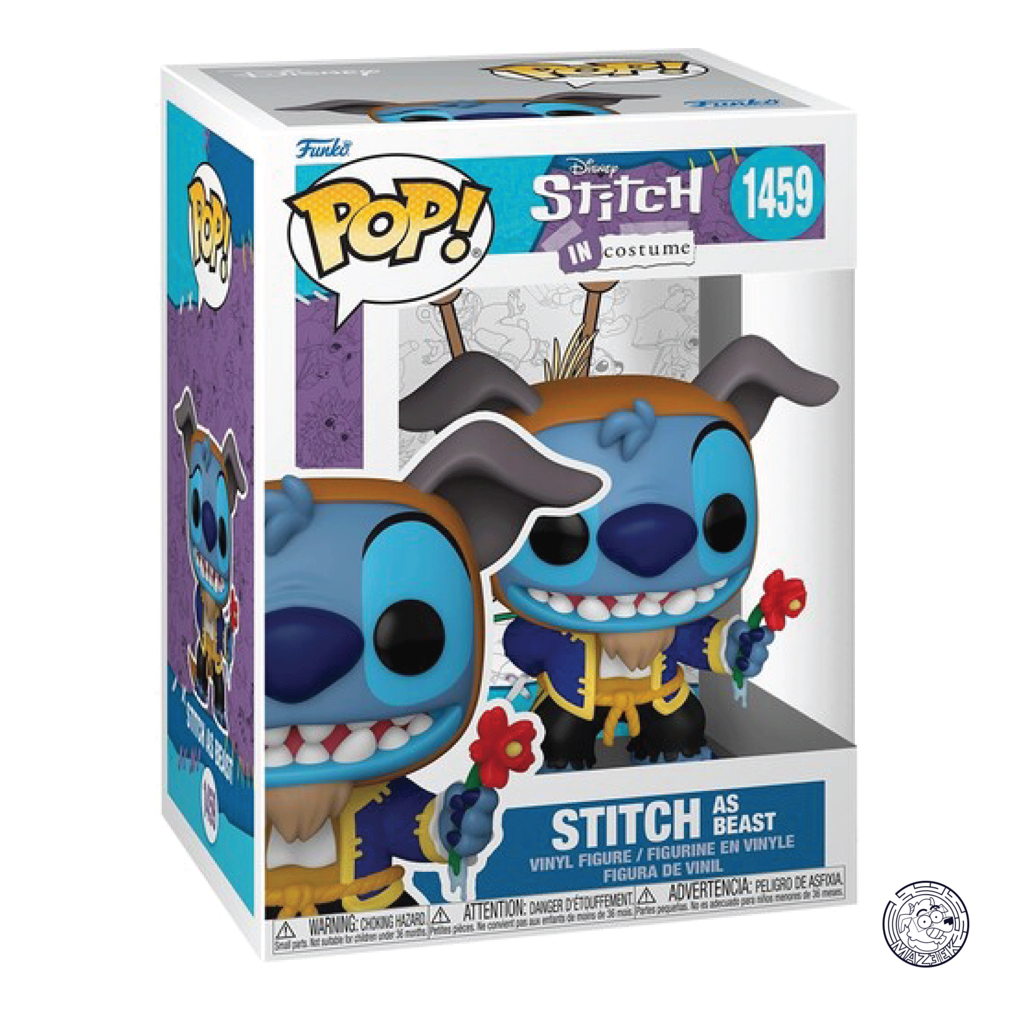 Funko POP! Stitch in Costume: Stitch as The Beast 1459