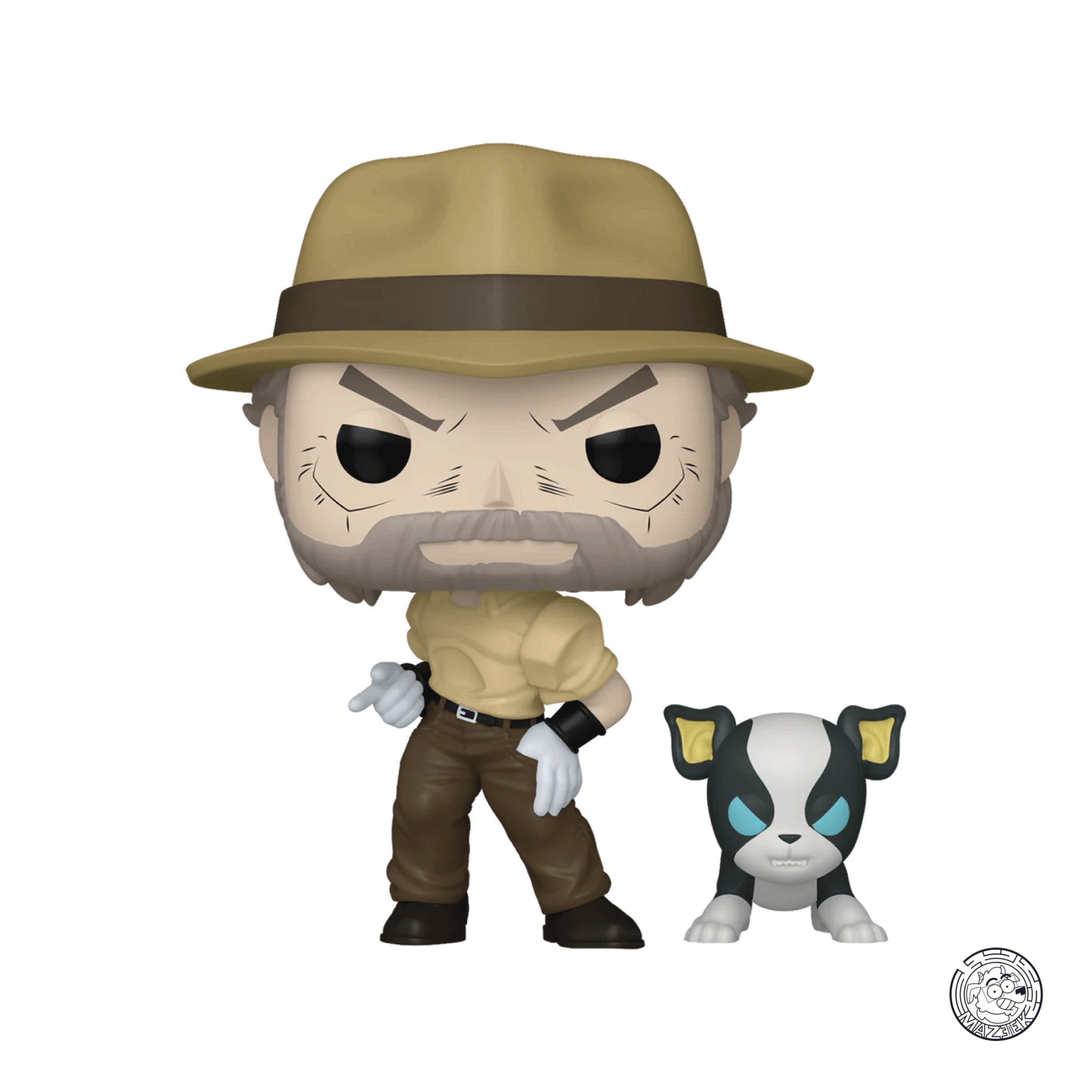 Funko POP! JoJo's Bizarre Adventure: Joseph Joestar with Iggy 2146