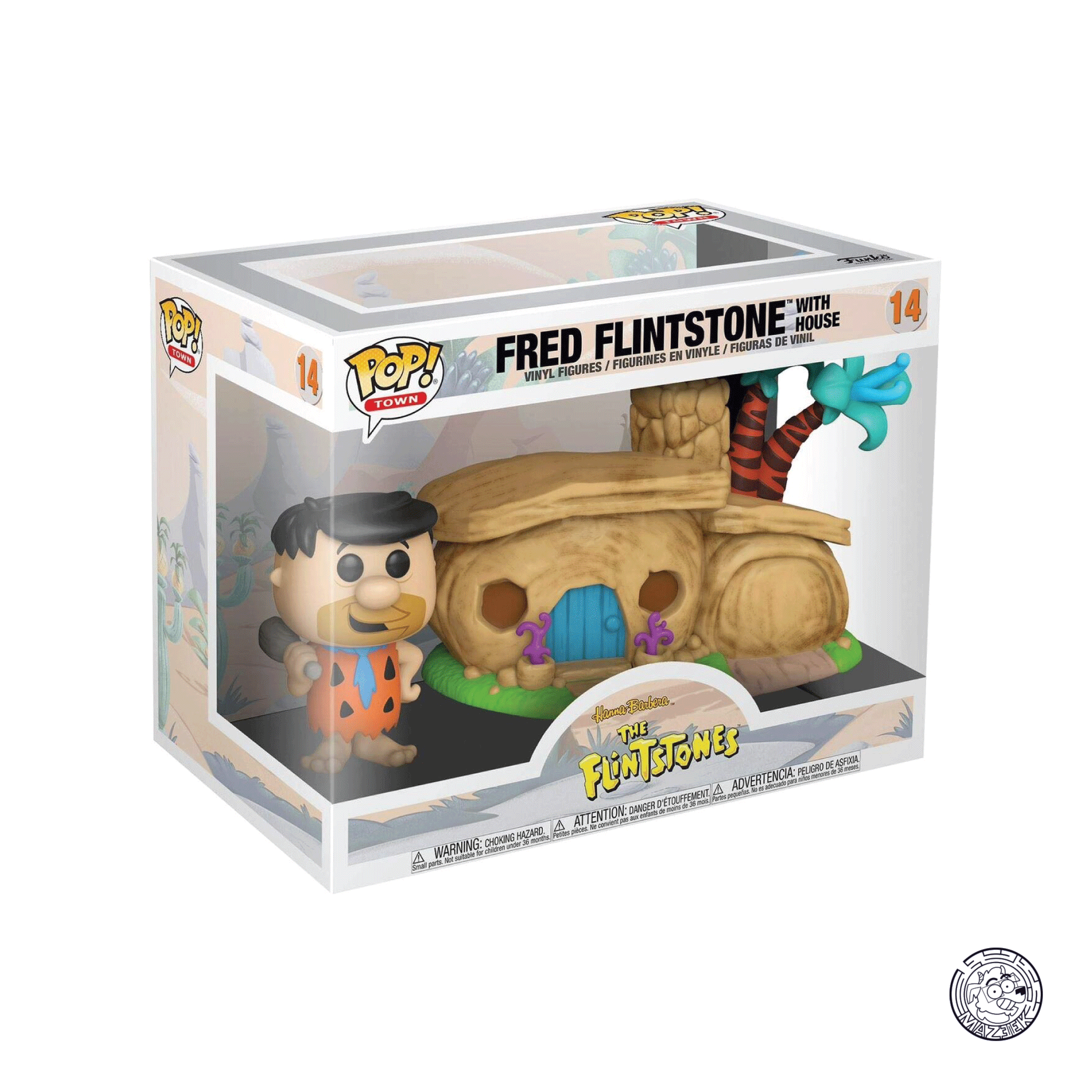 Funko POP! The Flintstones: Fred Flintstone with House 14