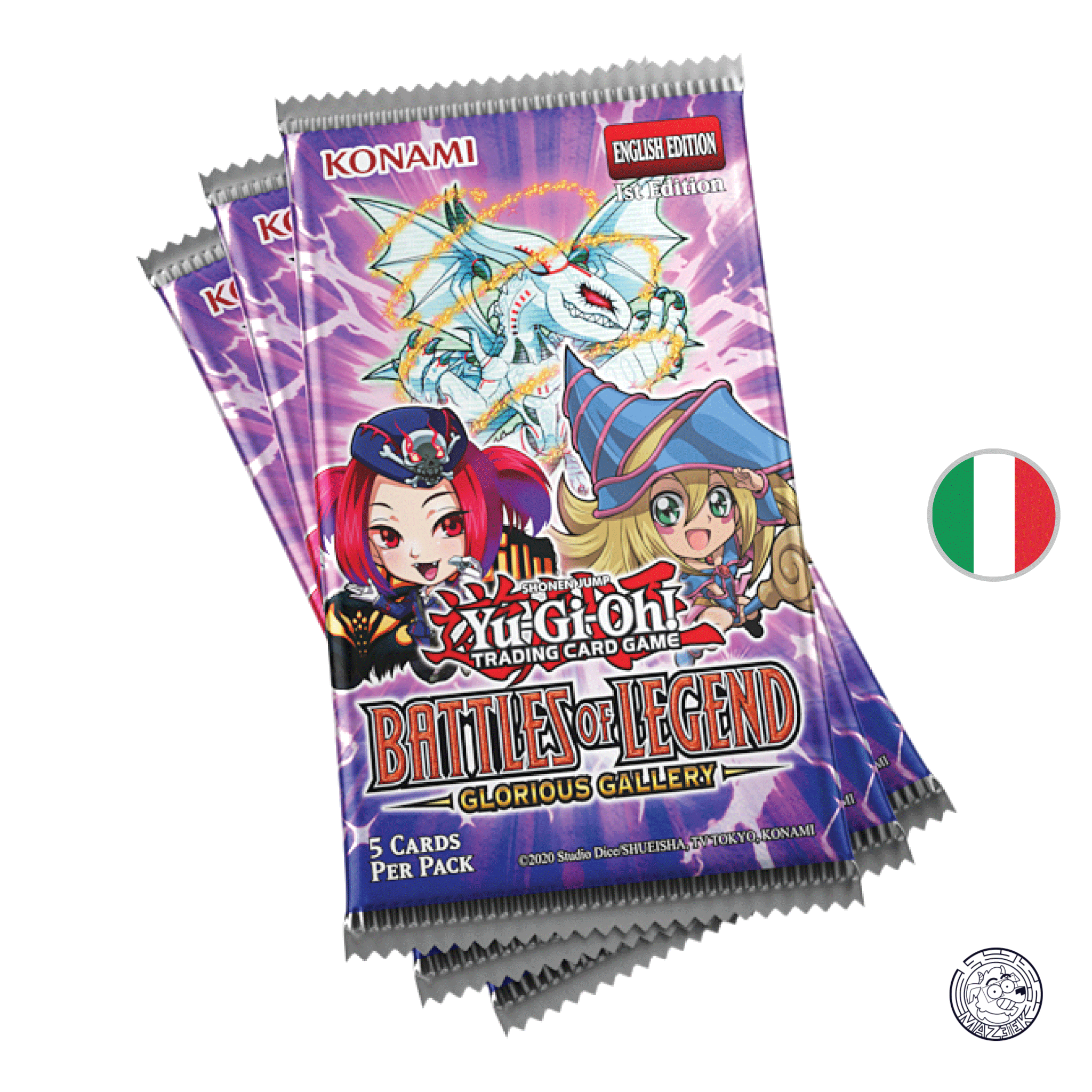 Yu-Gi-Oh! BOX: Battaglie della Leggenda: Gloriuos Gallery (24 Buste) ITA