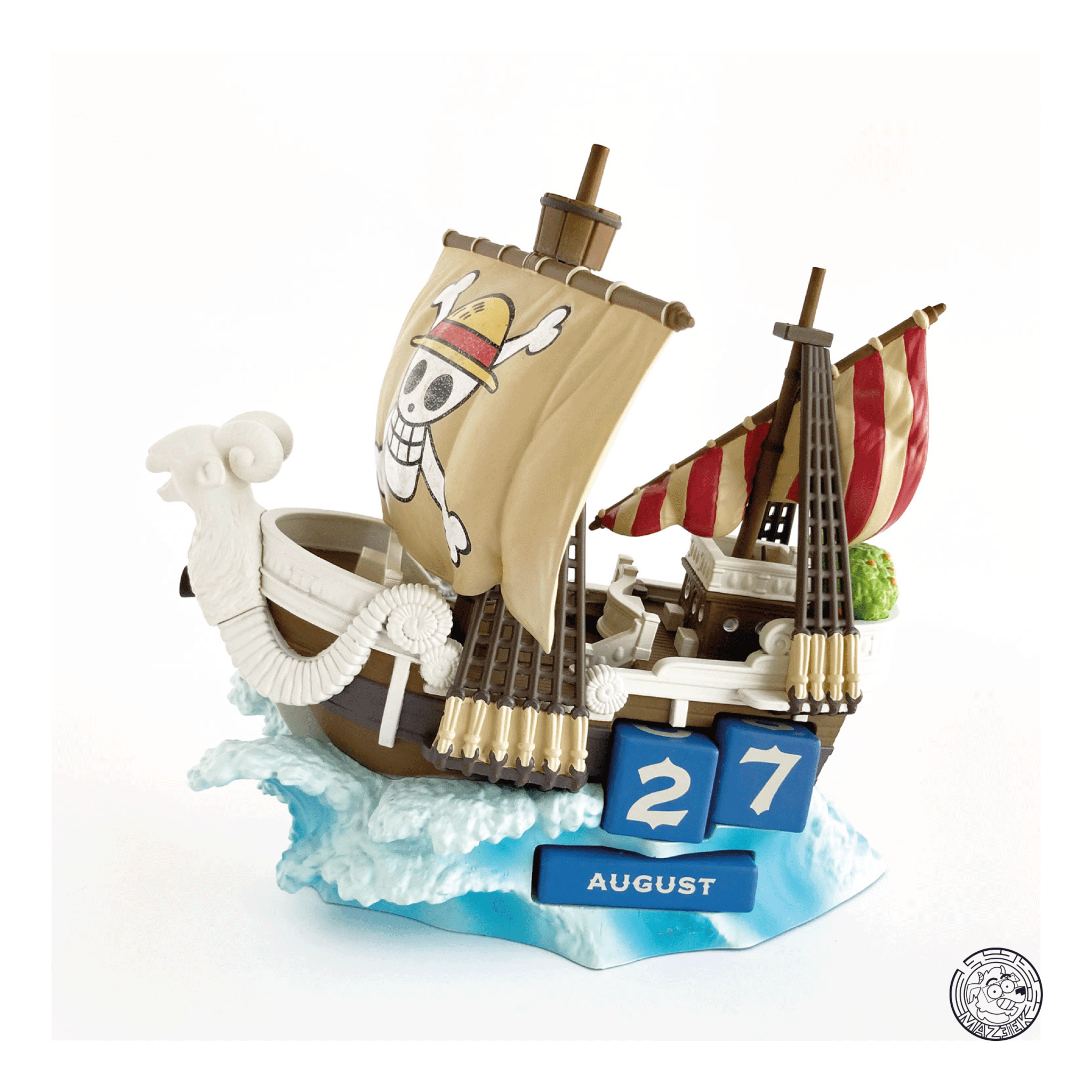 Calendario Perpetuo 3D! One Piece Netflix: Going Merry