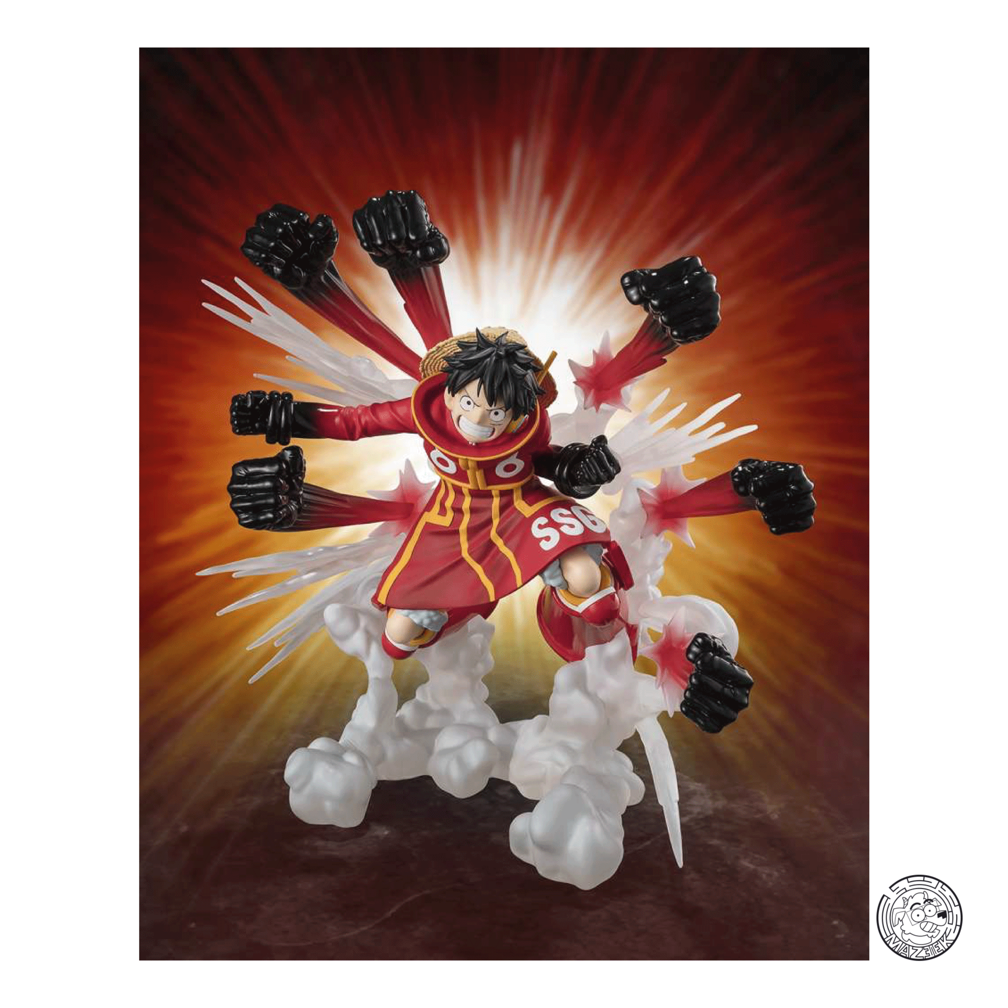 Figures! FiguartsZERO - One Piece: Monkey D. Luffy (Gear 4)