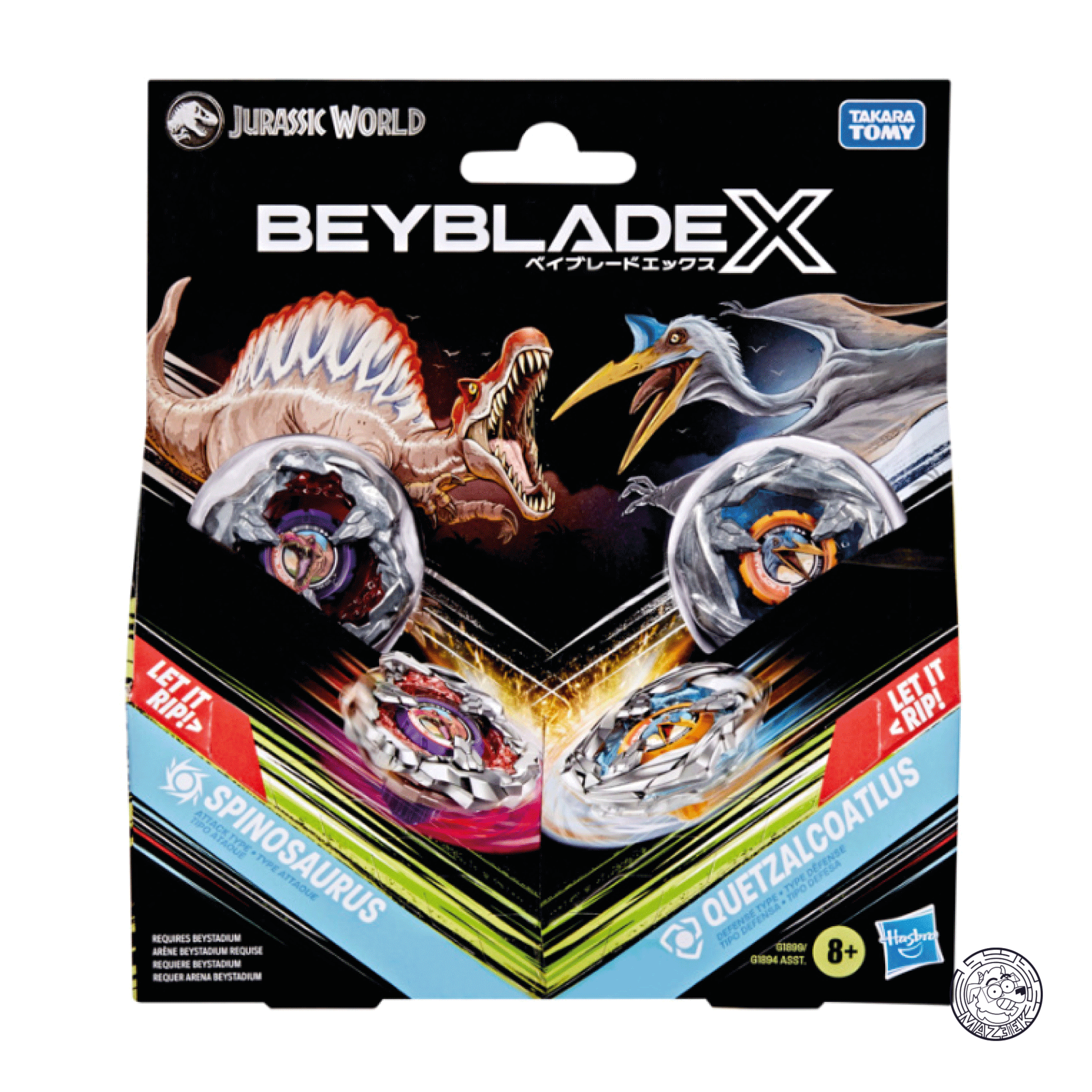BeyBlade-X: Spinosaurus Quetzalcoatlus