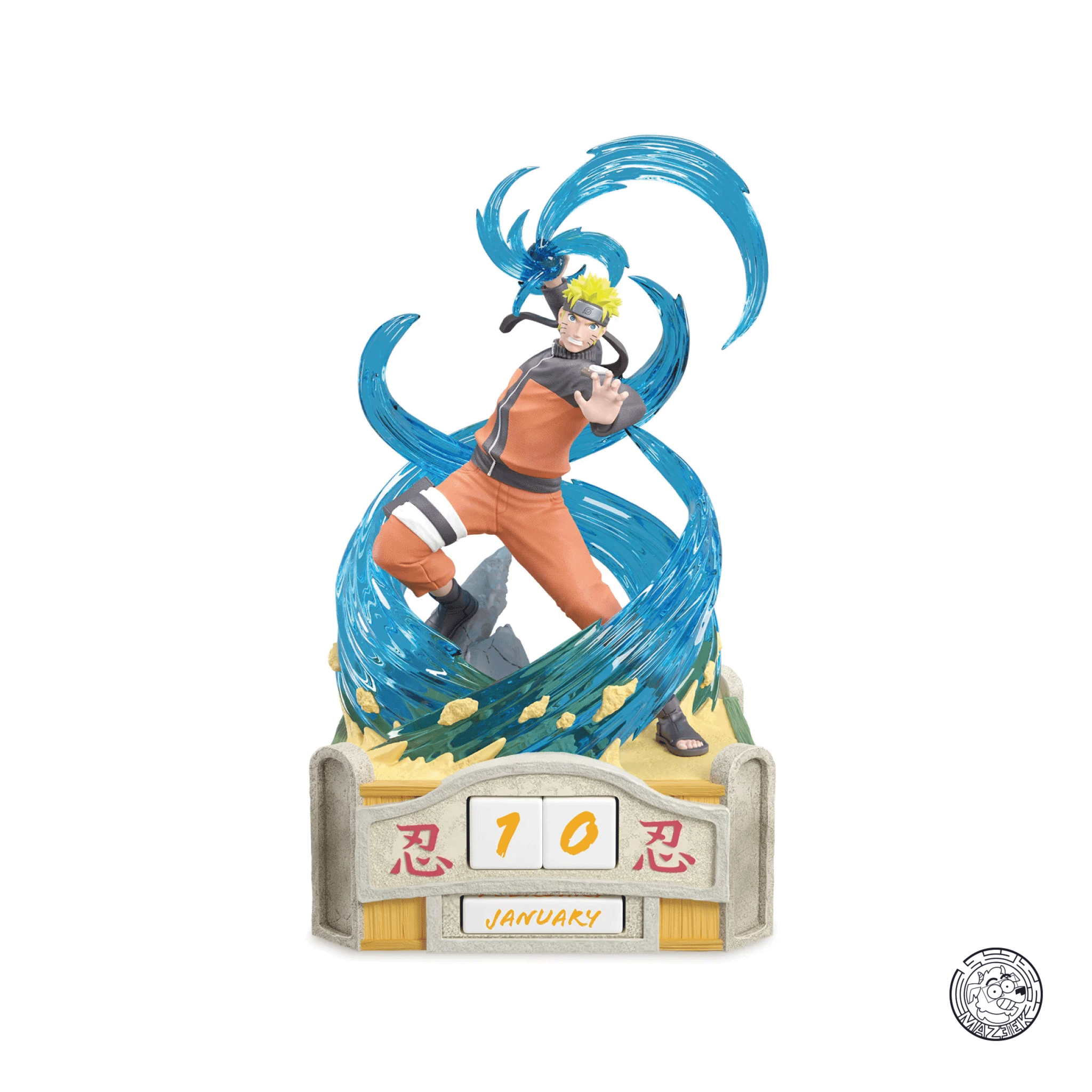 Calendario Perpetuo 3D! Naruto: Naruto Rasengan