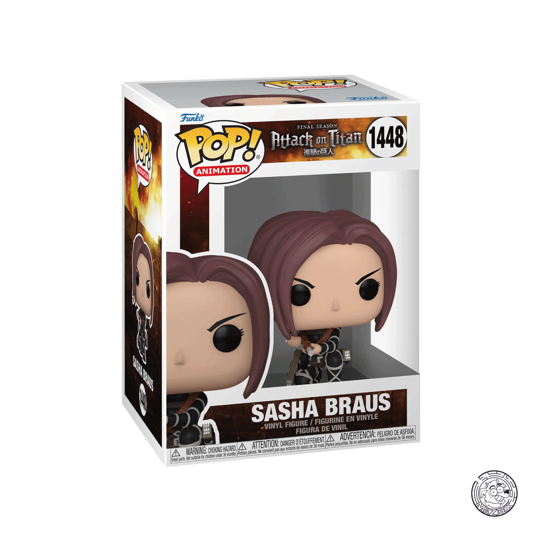 Funko POP! Attack on Titan: Sasha Braus 1448