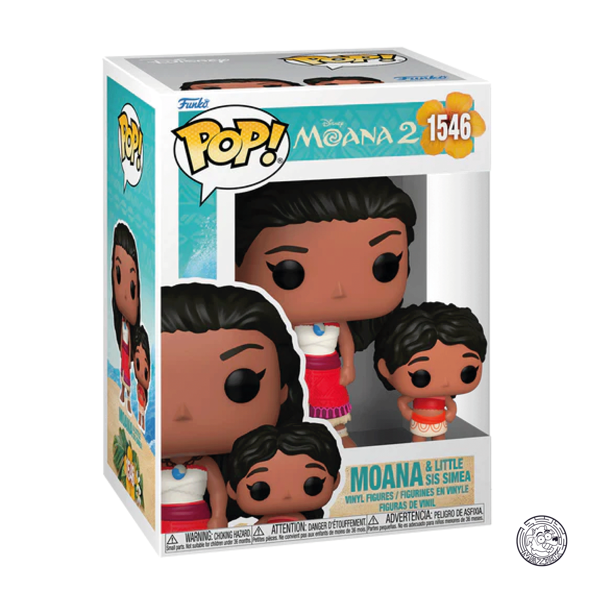 Funko POP! Moana 2: Moana & Little Sis Simea