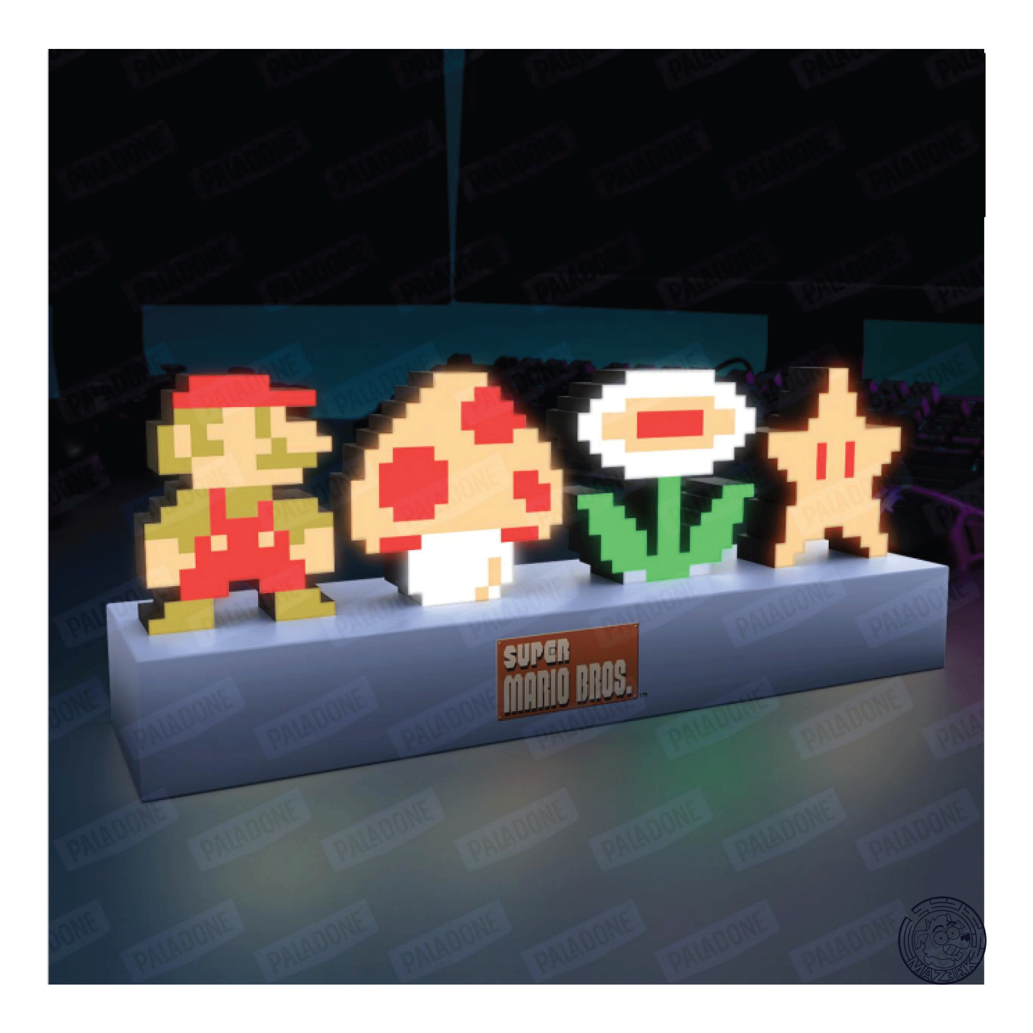 Lamp: Super Mario Icon 11cm