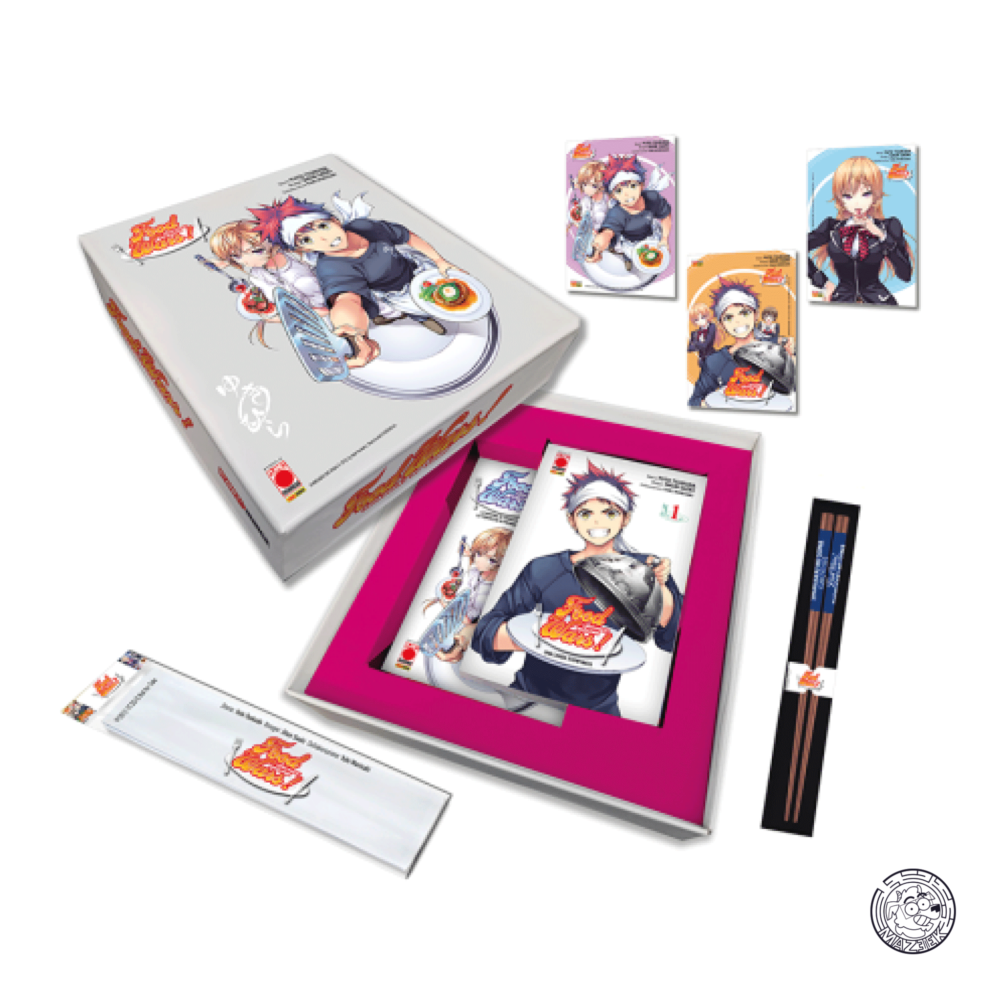 Food Wars New Edition - Deluxe Box (01 Variant-02 Variant-Gadget)