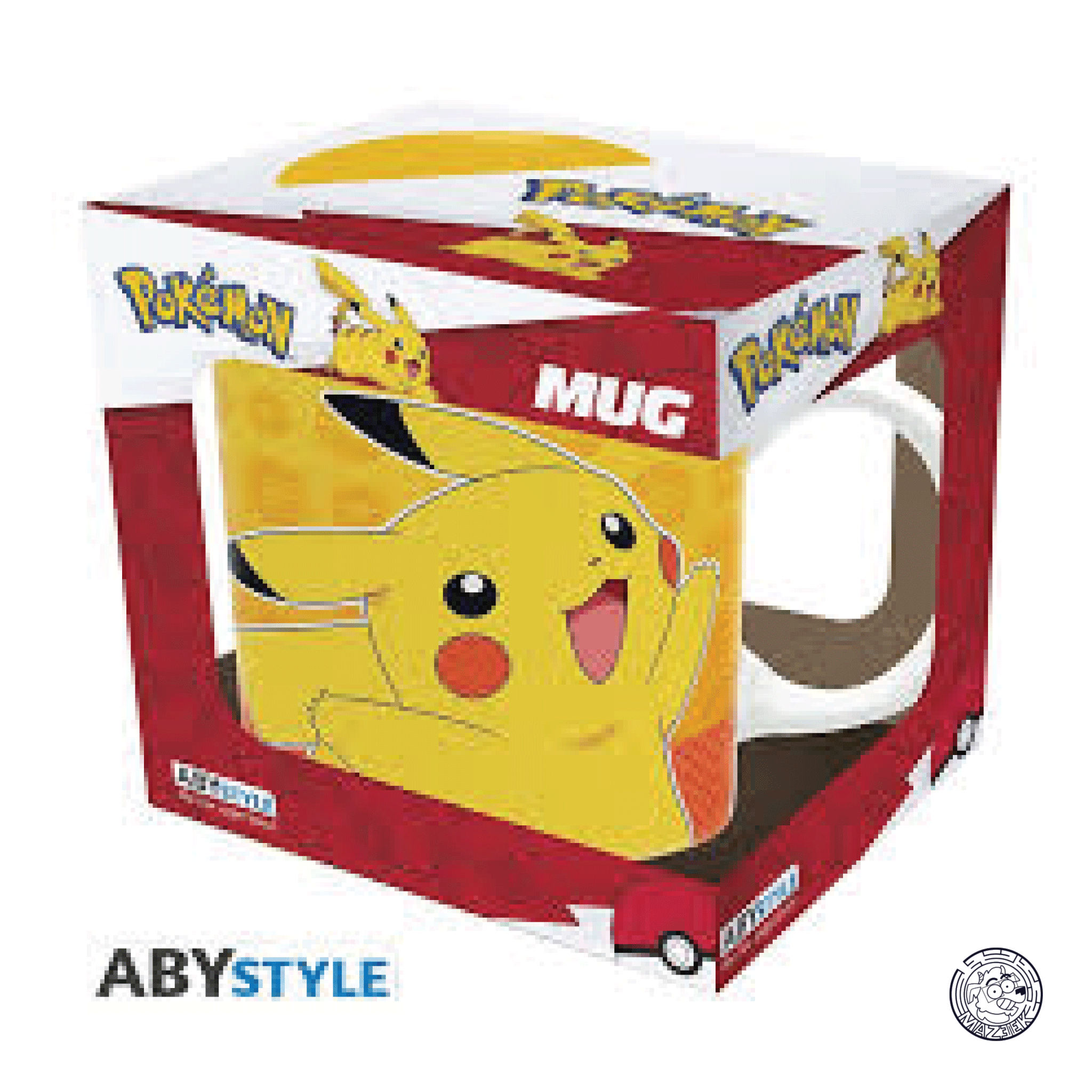 Pokemon mug - 320 ml: "Comic Strip" with box