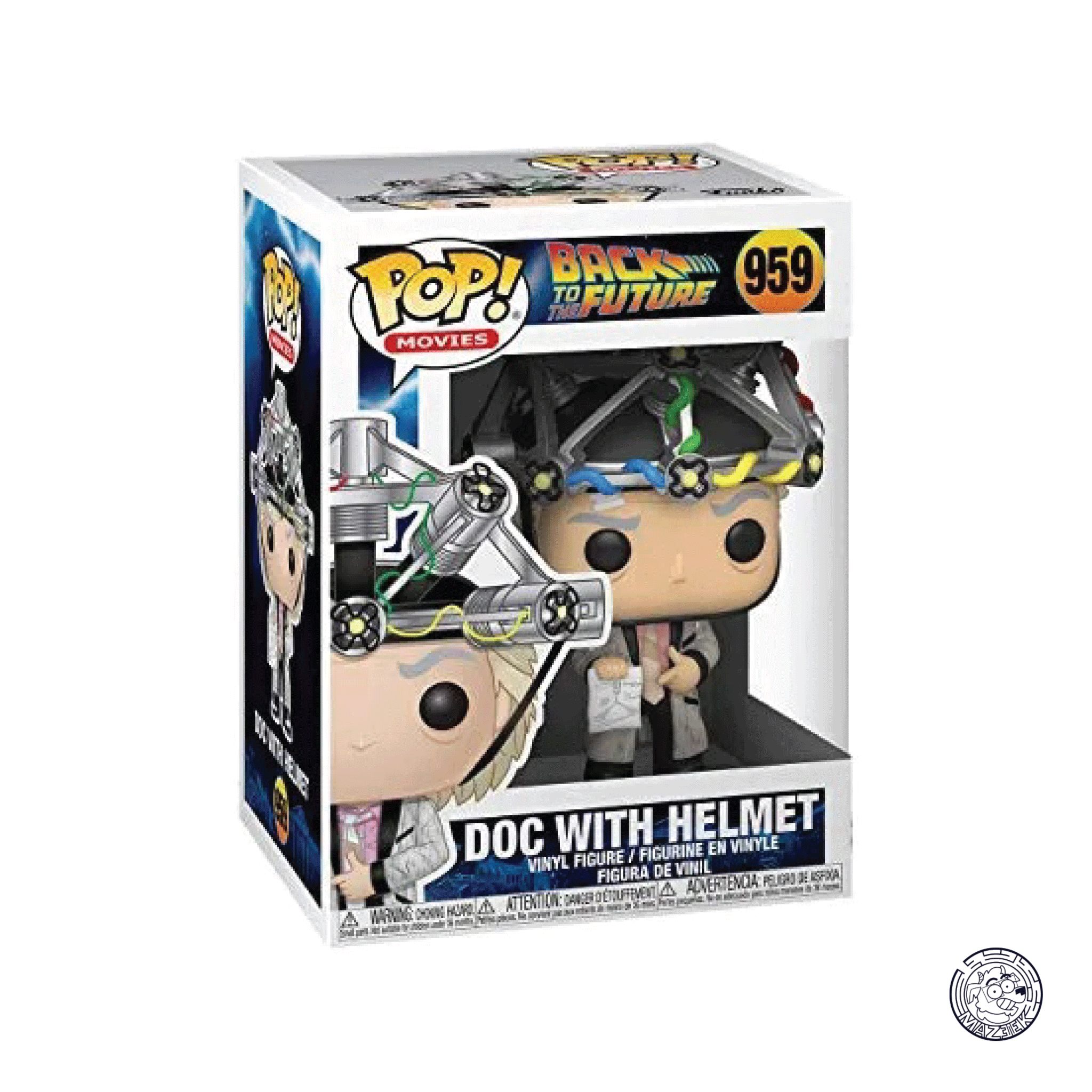 Funko POP! Back To The Future:  Doc with Helmet 959