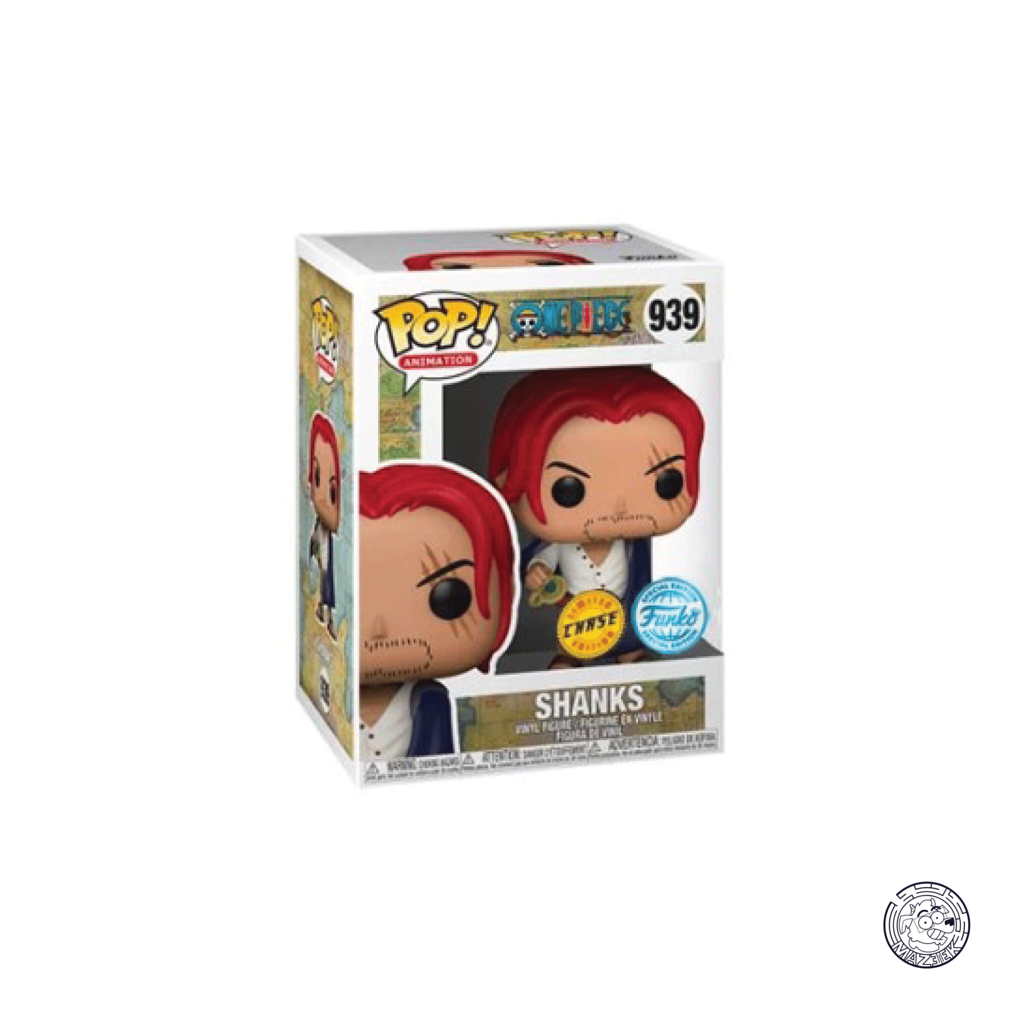 Funko POP! One Piece: Shanks 939 (Chase Edition)