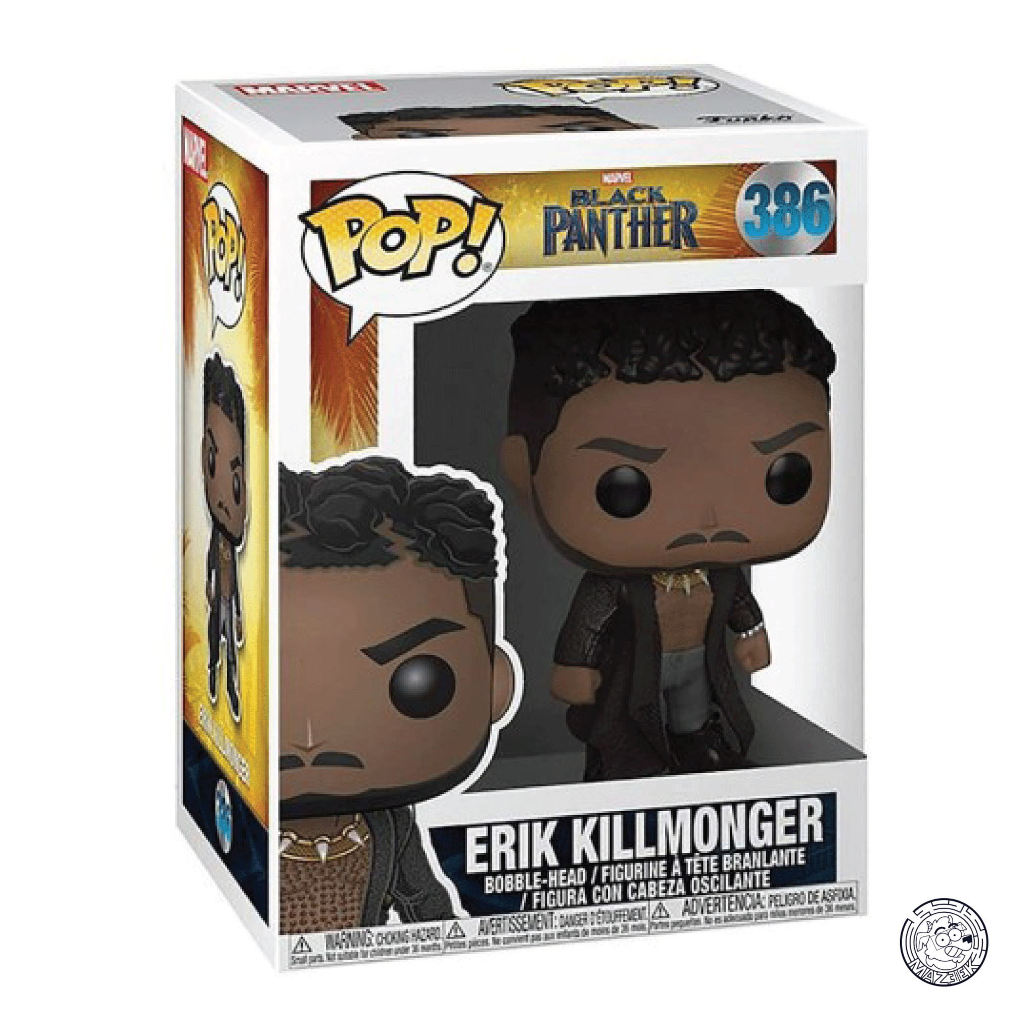 Funko POP! Black Panther: Erik Killmonger 386