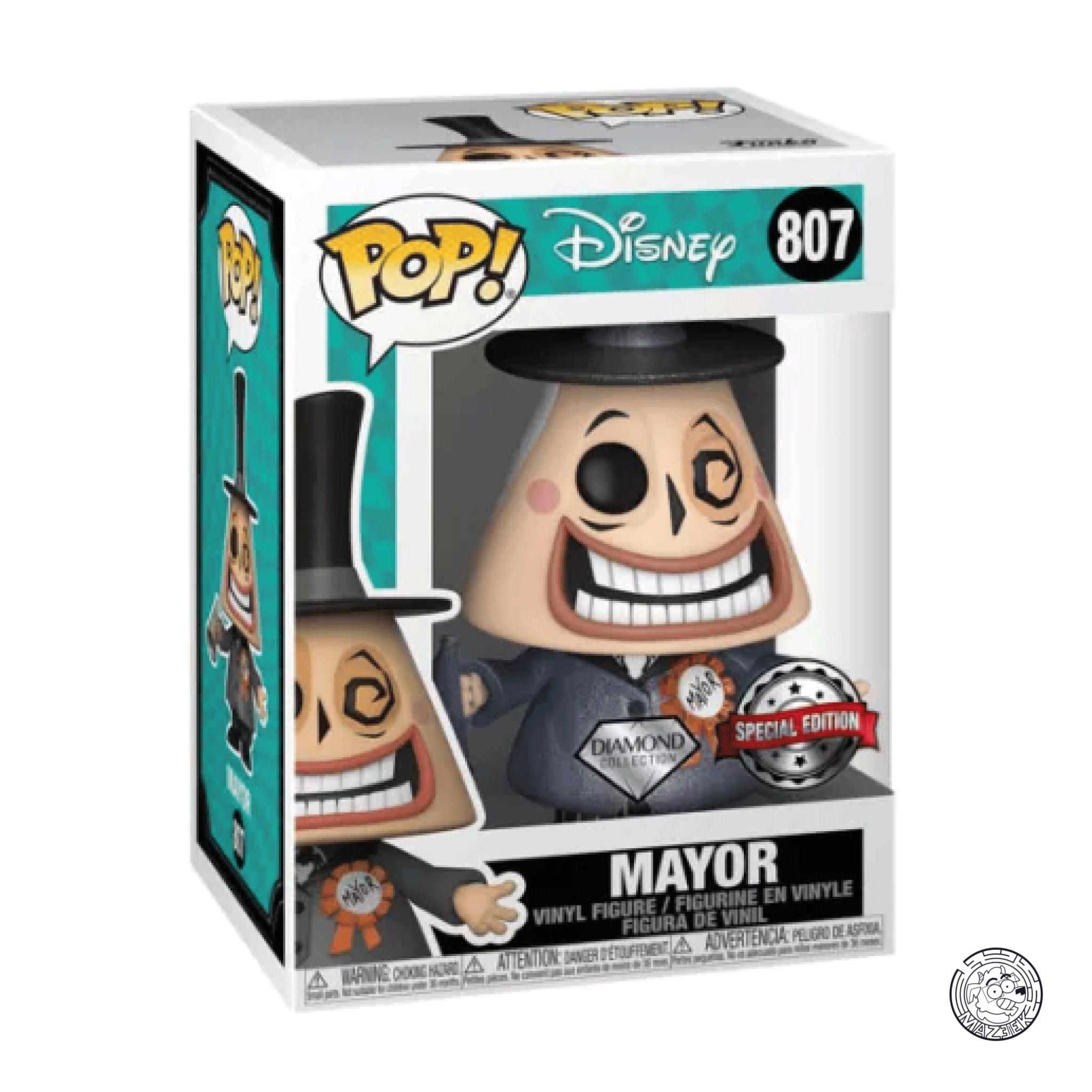 Funko POP! Disney: The Mayor (Diamond Collection) 807