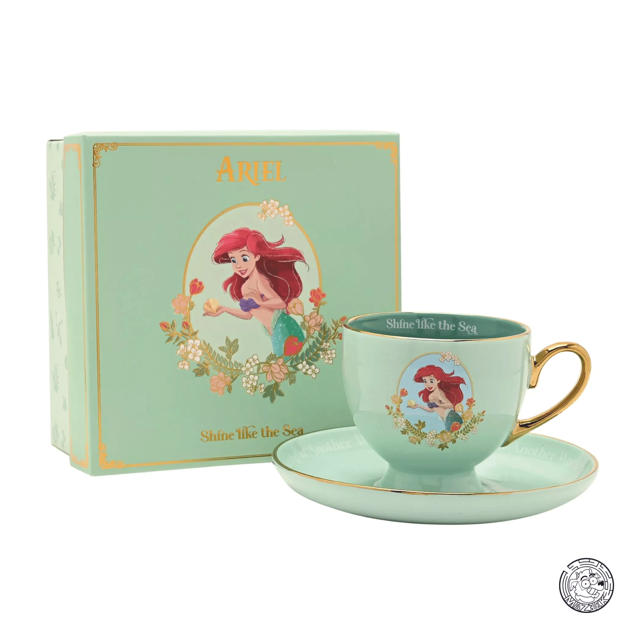 Tazza - Tea Cup + Saucer - DISNEY PRINCESS - Ariel