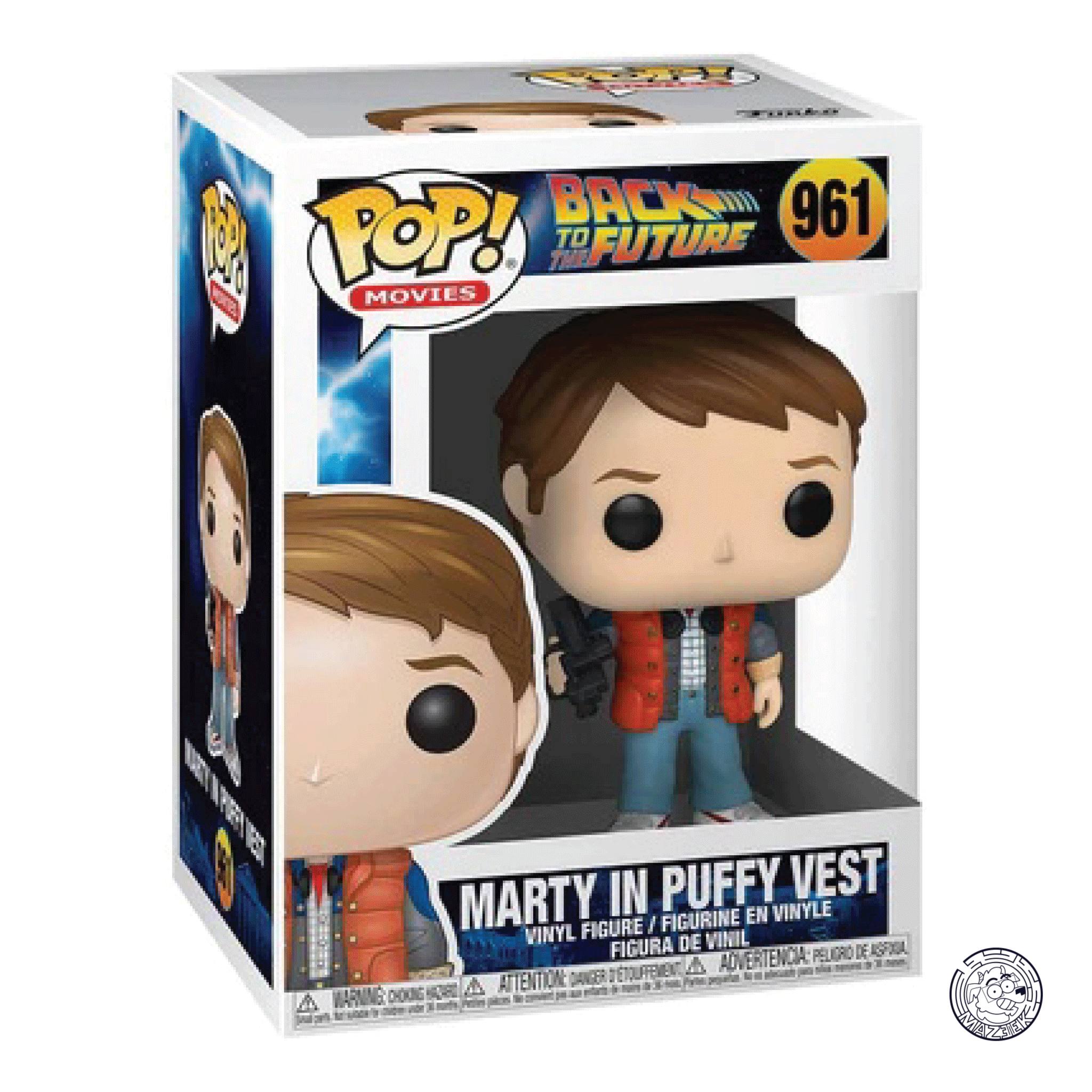 Funko POP! Back To The Future:  Marty in Puffy Vest 961