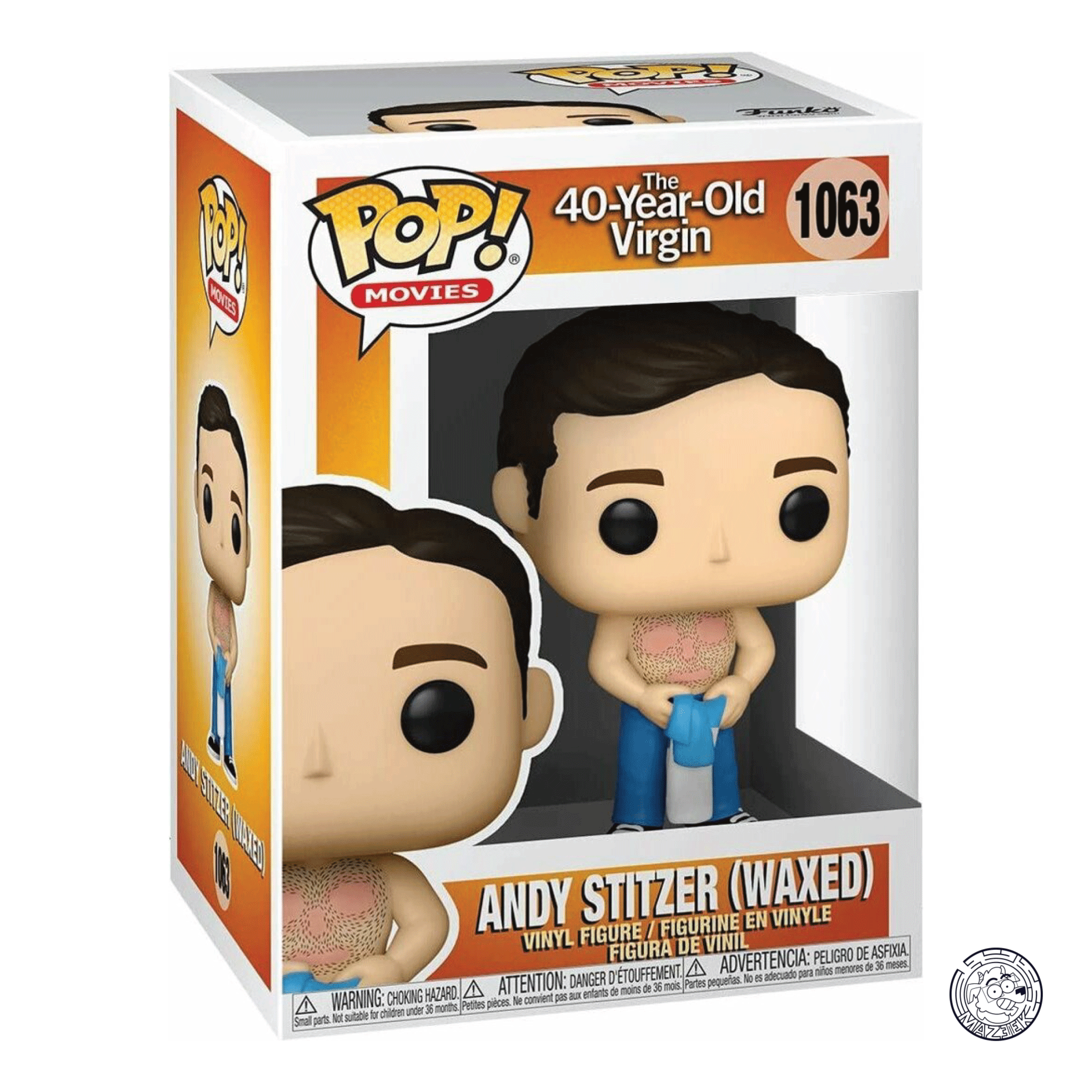 Funko POP! The-40-Year-Old Virgin: Andy Stitzer (waxed) 1063