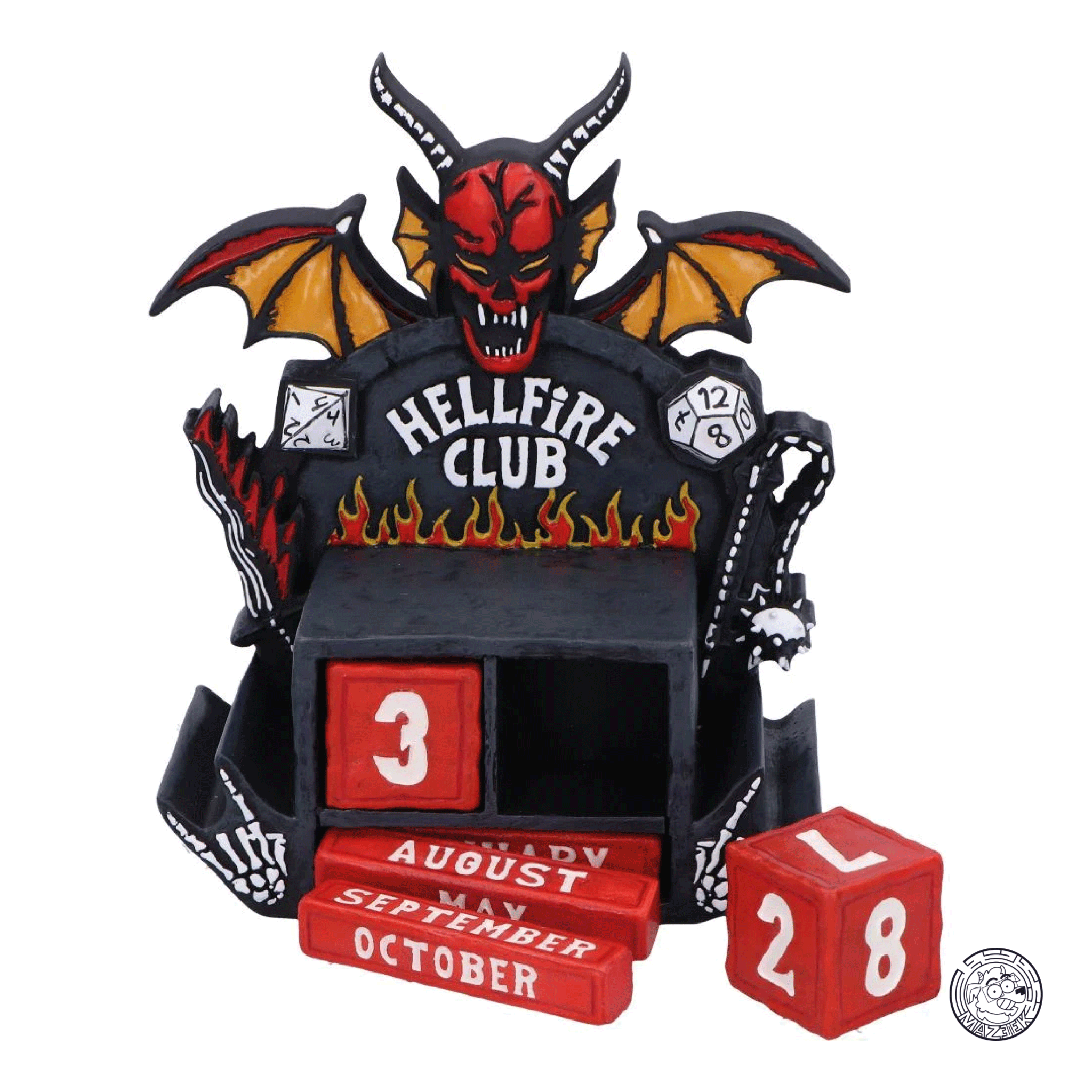 Calendario Perpetuo 3D! Stranger Things: Hellfire Club