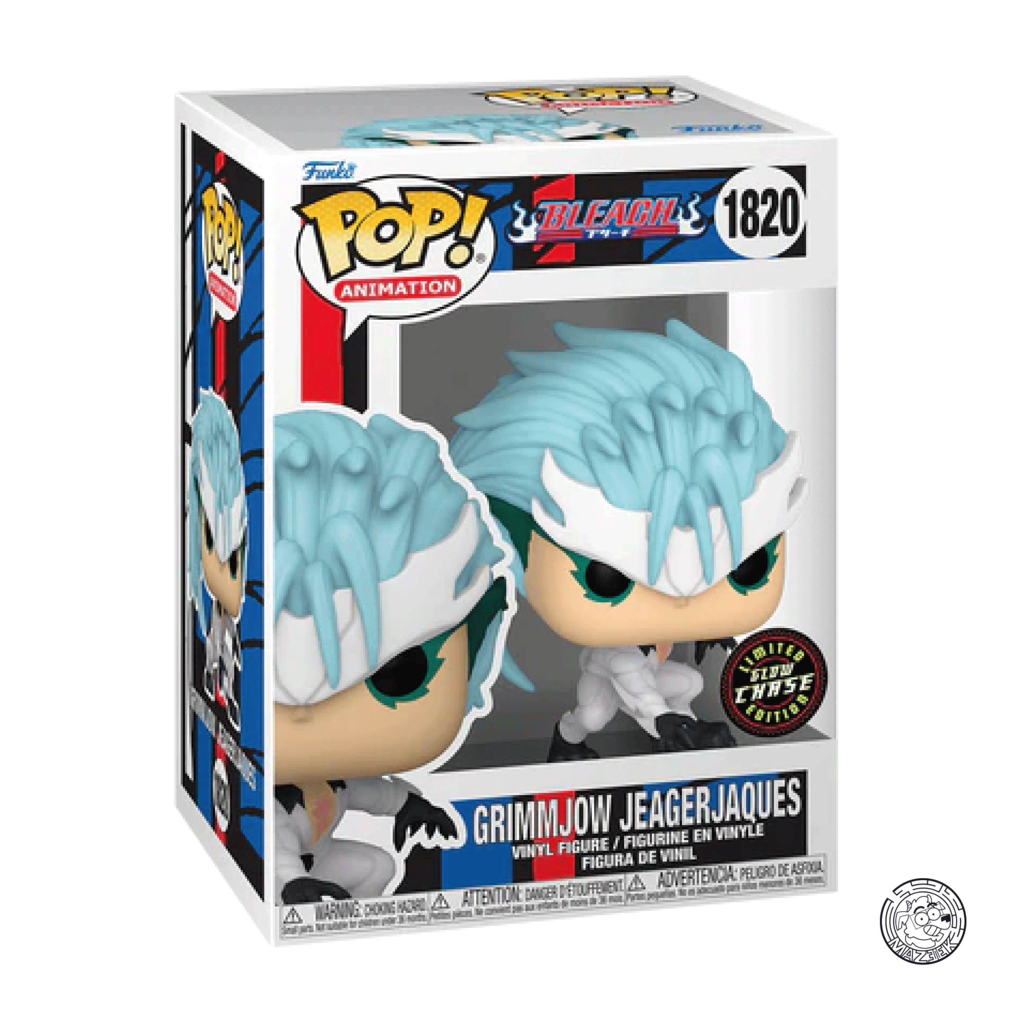 Funko POP! Bleach: Grimmjow JeagerJaques (Glow Chase) 1820