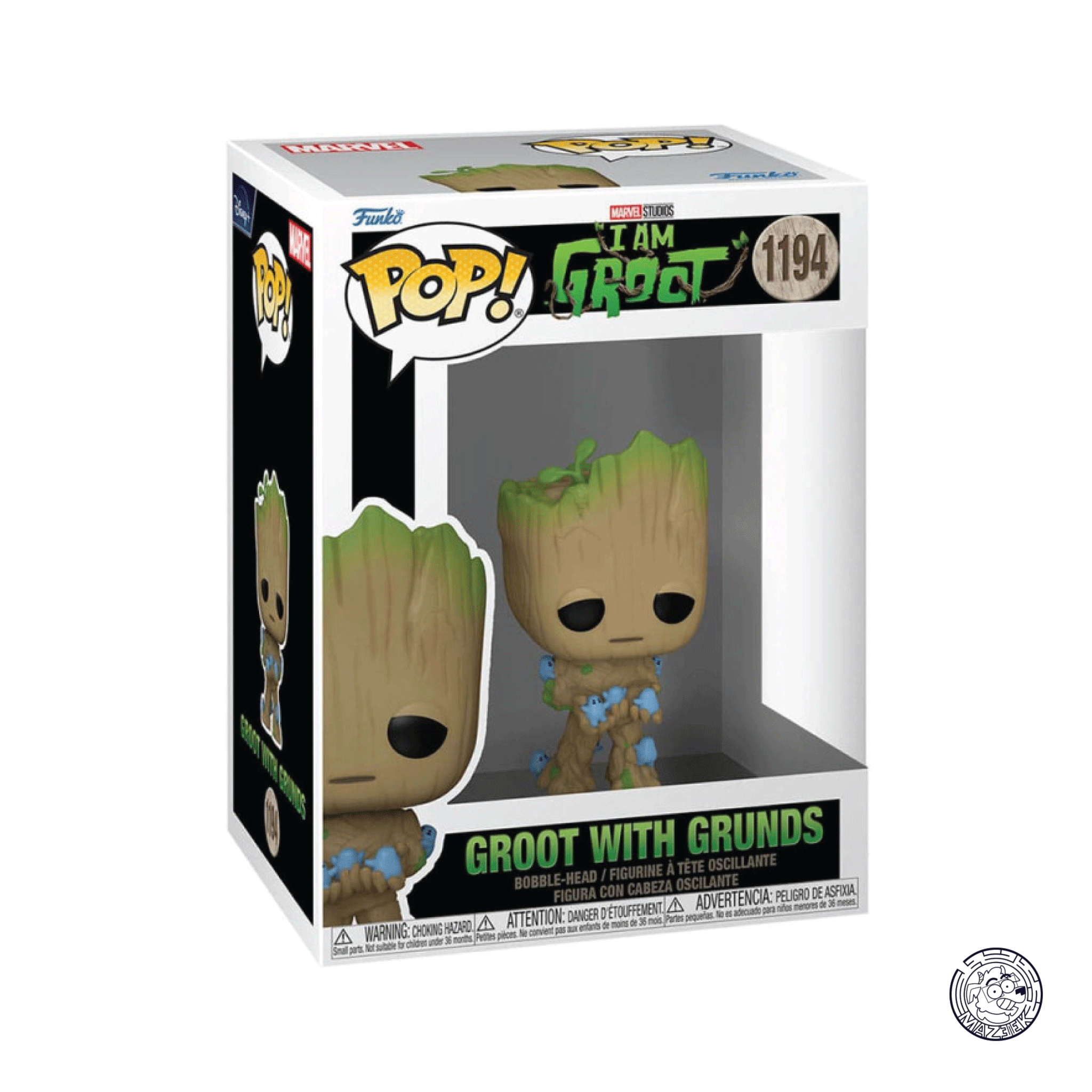Funko POP! I Am Groot: Groot with Grunds 1194