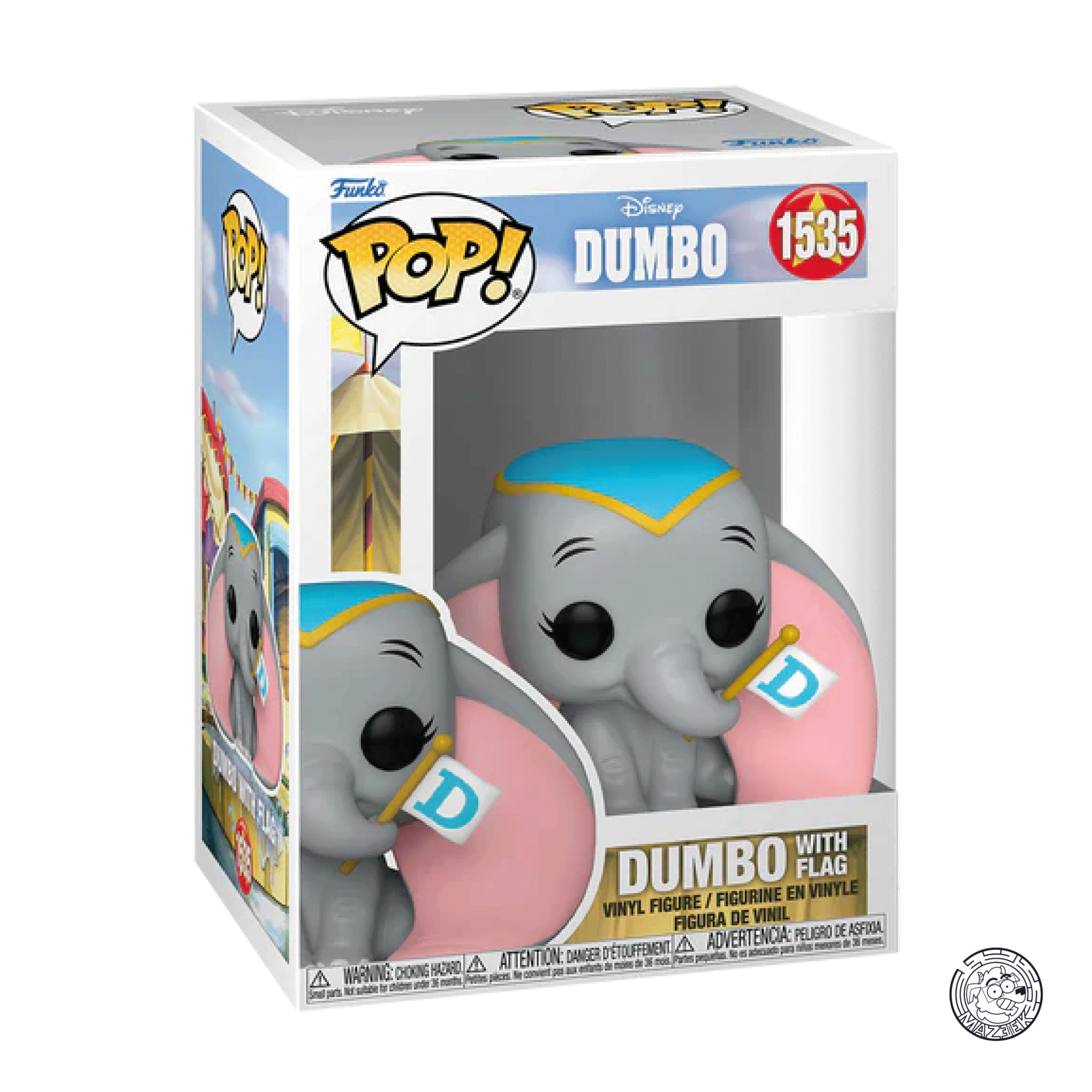 Funko POP! Dumbo: Dumbo with Flag 1535